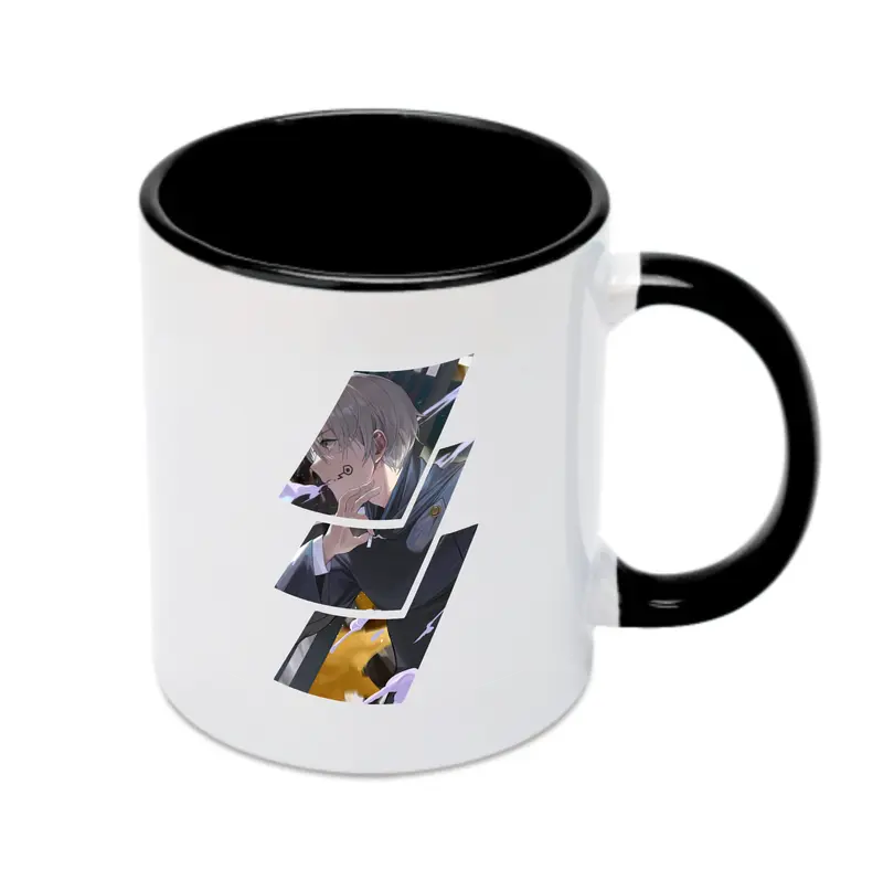 呪術廻戦 グッズ,狗巻 棘 - カラフルマグカップ ・ 陶器 ・ 熱転写プリント ・ 鮮やかデザイン ・ 耐久性 高品質 ・ コーヒー お茶 ギフト用