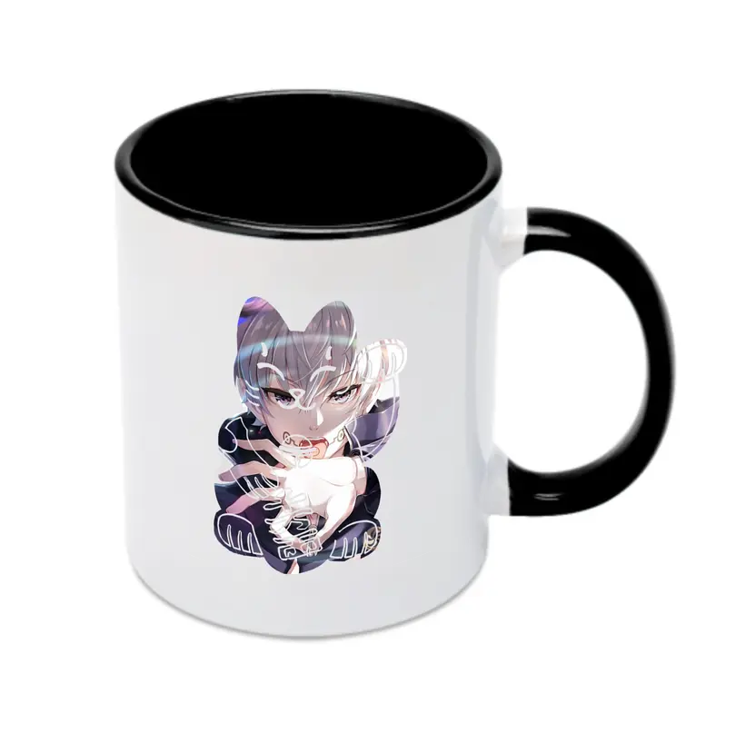 呪術廻戦 グッズ,狗巻 棘 - カラフルマグカップ ・ 陶器 ・ 熱転写プリント ・ 鮮やかデザイン ・ 耐久性 高品質 ・ コーヒー お茶 ギフト用