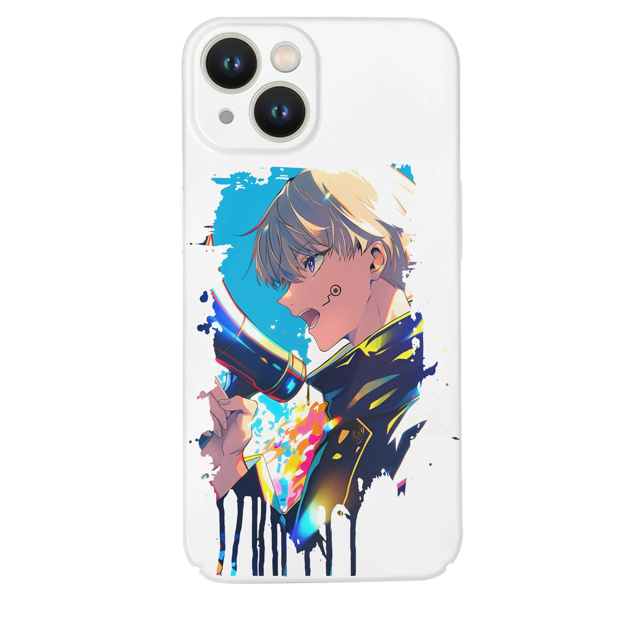 呪術廻戦 グッズ,狗巻 棘 - IPhone 14シリーズ対応 ・ ハードケース ・ 衝撃吸収 ・ 360度密着 ・ カメラ保護 ・ 高品質プラスチック ・ 快適操作