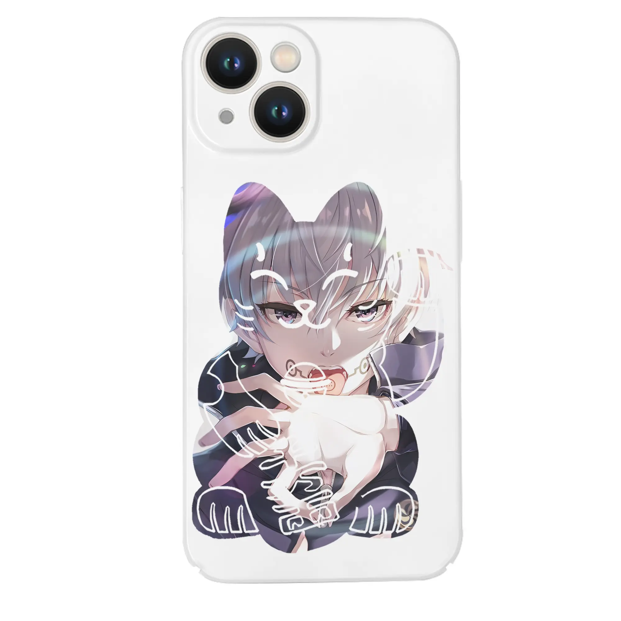 呪術廻戦 グッズ,狗巻 棘 - IPhone 14シリーズ対応 ・ ハードケース ・ 衝撃吸収 ・ 360度密着 ・ カメラ保護 ・ 高品質プラスチック ・ 快適操作