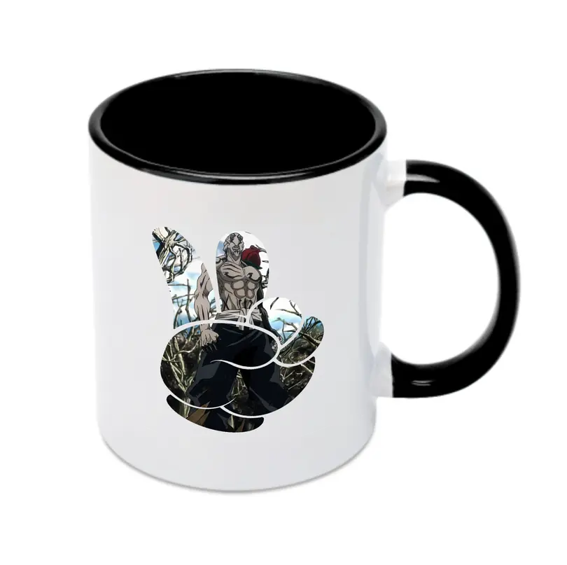 呪術廻戦 グッズ,花御 - カラフルマグカップ ・ 陶器 ・ 熱転写プリント ・ 鮮やかデザイン ・ 耐久性 高品質 ・ コーヒー お茶 ギフト用