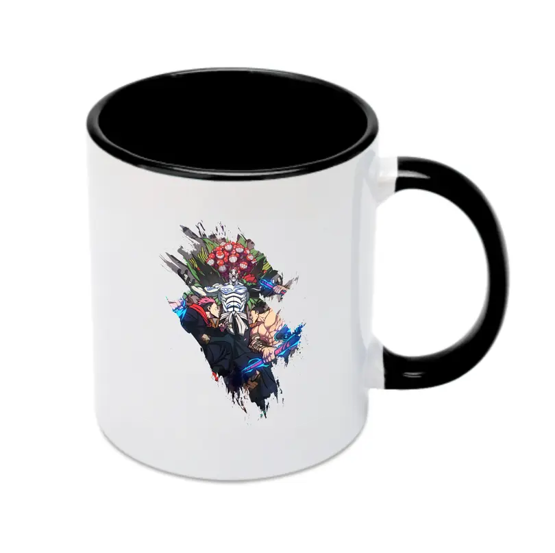 呪術廻戦 グッズ,花御 - カラフルマグカップ ・ 陶器 ・ 熱転写プリント ・ 鮮やかデザイン ・ 耐久性 高品質 ・ コーヒー お茶 ギフト用