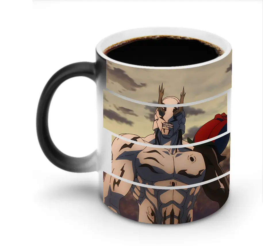 呪術廻戦 グッズ,花御 - 変色マグカップ ・ セラミック ・ 熱転写プリント ・ 耐久性 高品質 ・ ギフト・自宅用 コーヒー お茶