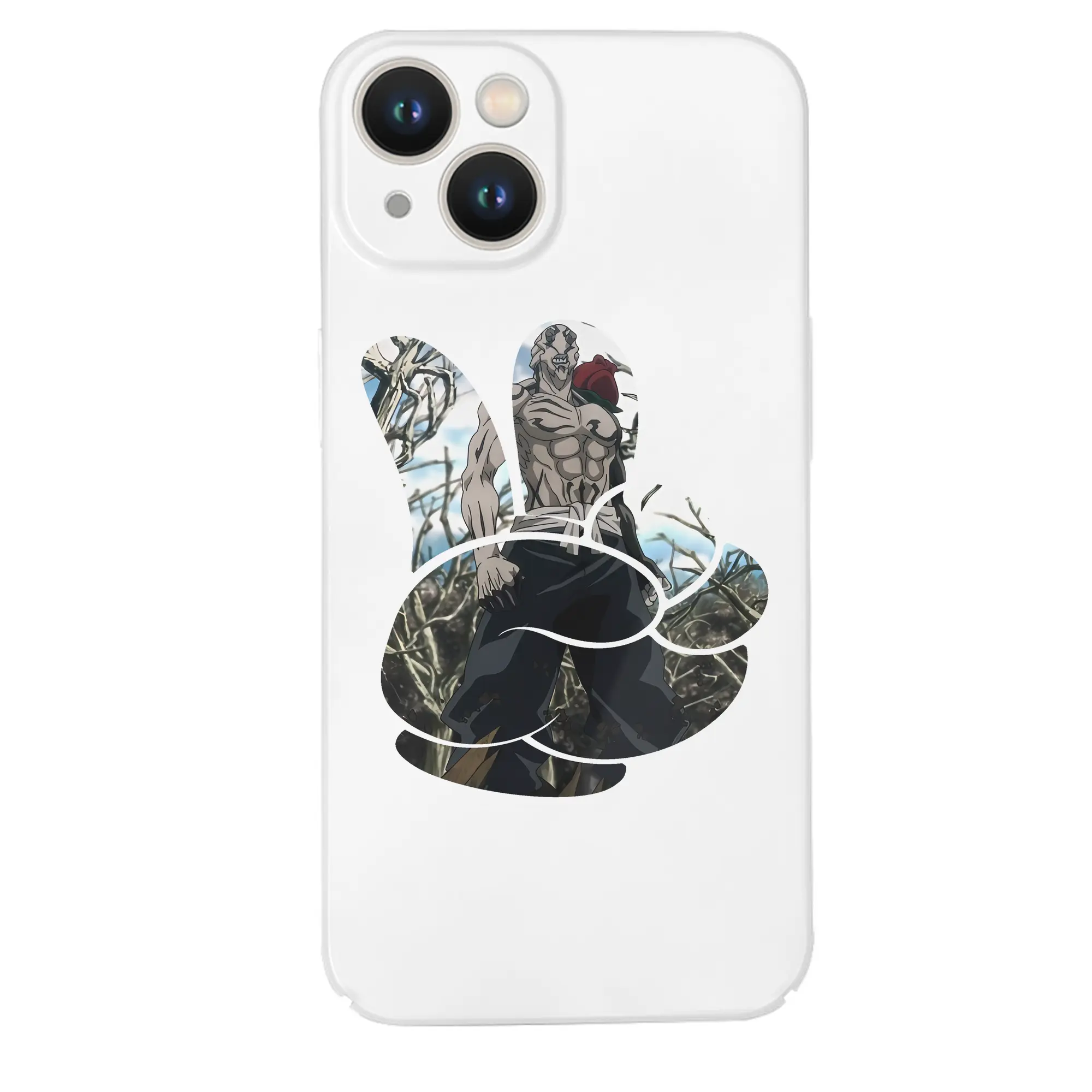 呪術廻戦 グッズ,花御 - IPhone 14シリーズ対応 ・ ハードケース ・ 衝撃吸収 ・ 360度密着 ・ カメラ保護 ・ 高品質プラスチック ・ 快適操作