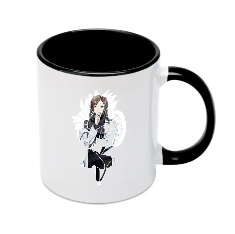 呪術廻戦 グッズ,家入 硝子 - カラフルマグカップ ・ 陶器 ・ 熱転写プリント ・ 鮮やかデザイン ・ 耐久性 高品質 ・ コーヒー お茶 ギフト用