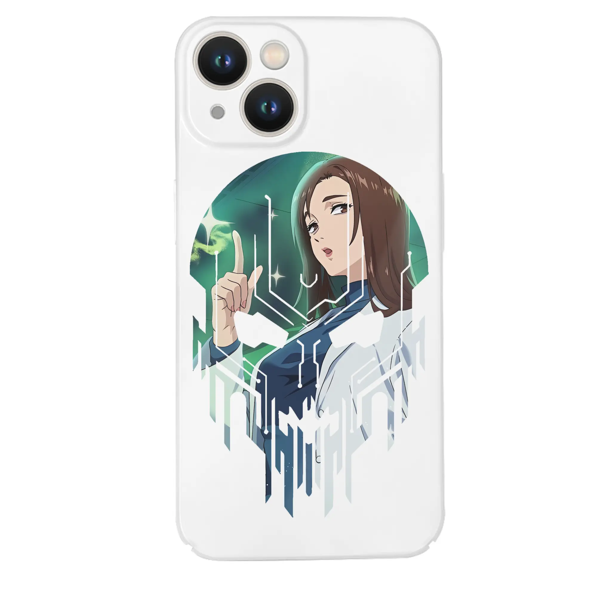 呪術廻戦 グッズ,家入 硝子 - IPhone 14シリーズ対応 ・ ハードケース ・ 衝撃吸収 ・ 360度密着 ・ カメラ保護 ・ 高品質プラスチック ・ 快適操作