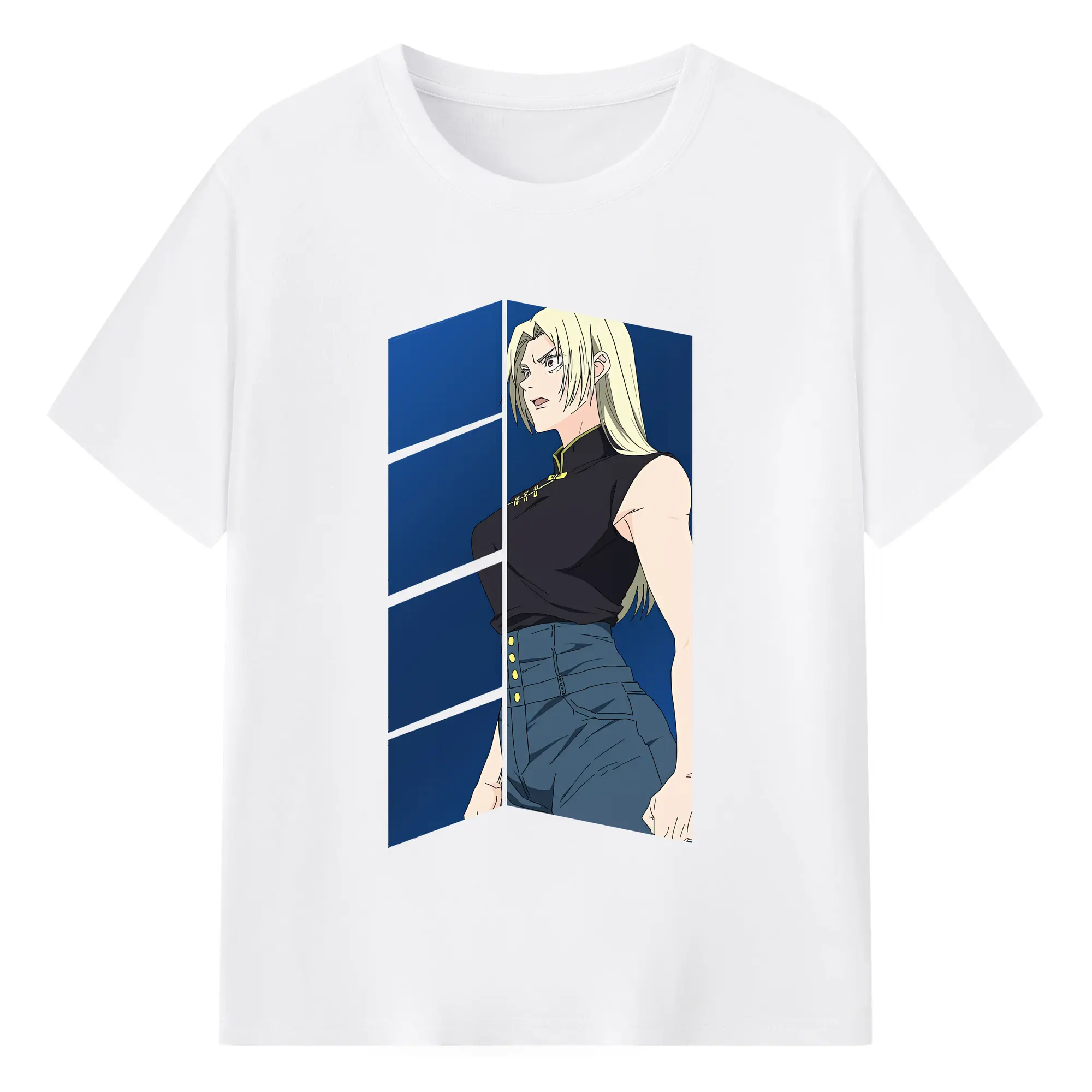 呪術廻戦 グッズ,九十九 由基 - 綿100％ 半袖Tシャツ ・ フロントプリント ・ 快適 通気性 ・ 日常使い 散歩 スポーツ用