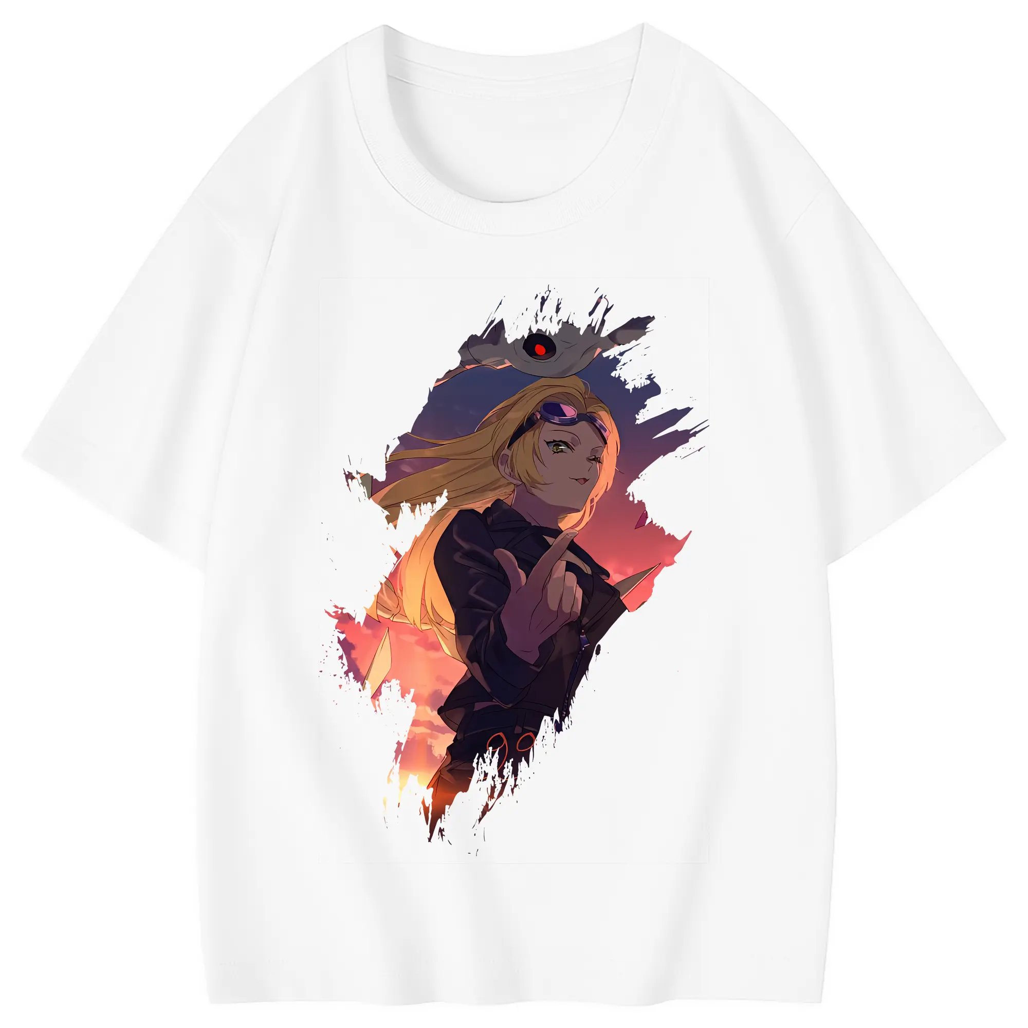 呪術廻戦 グッズ,九十九 由基 - 綿100％ キッズTシャツ ・ フロントプリント ・ 快適 通気性 ・ スポーツ カジュアル 散歩用