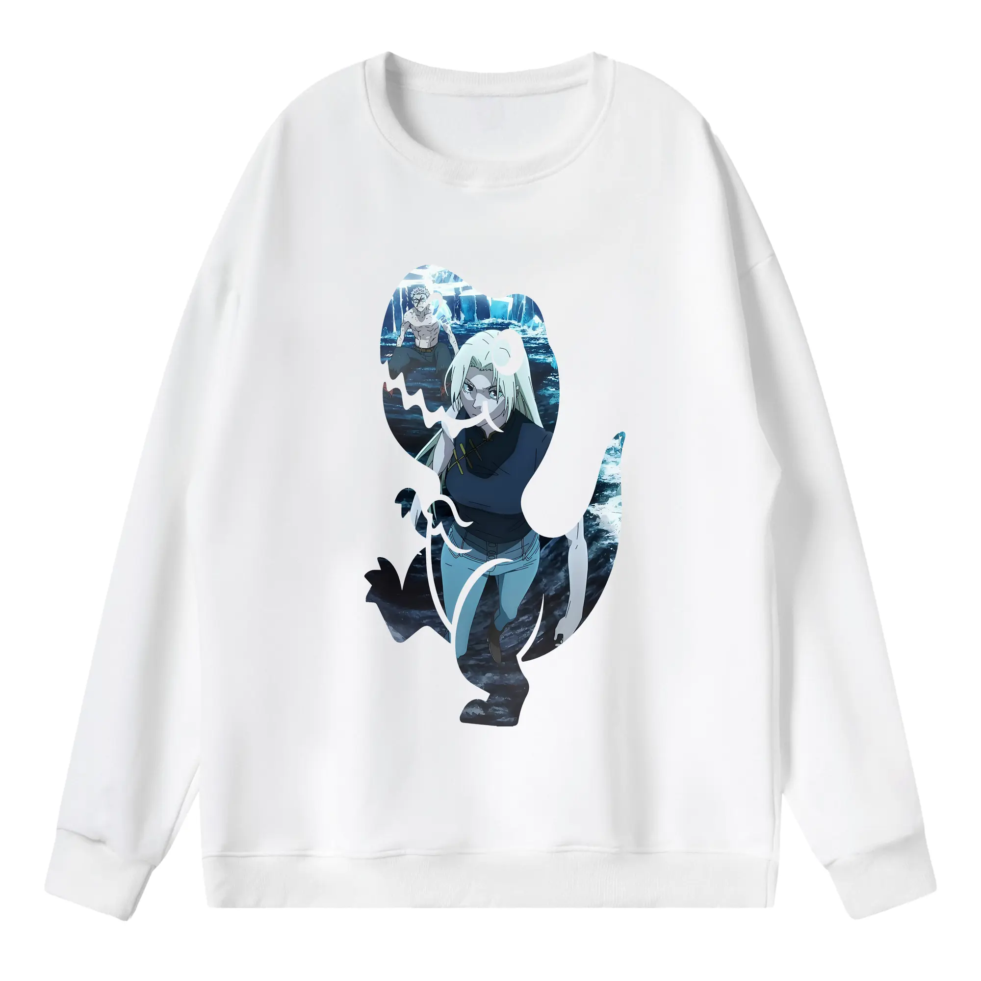 呪術廻戦 グッズ,九十九 由基 - 薄手 クルーネック スウェット 裏毛260g · ポリエステル 春秋向け カジュアル 男女兼用 · トレーナー デイリー スポーツ 散歩に最適