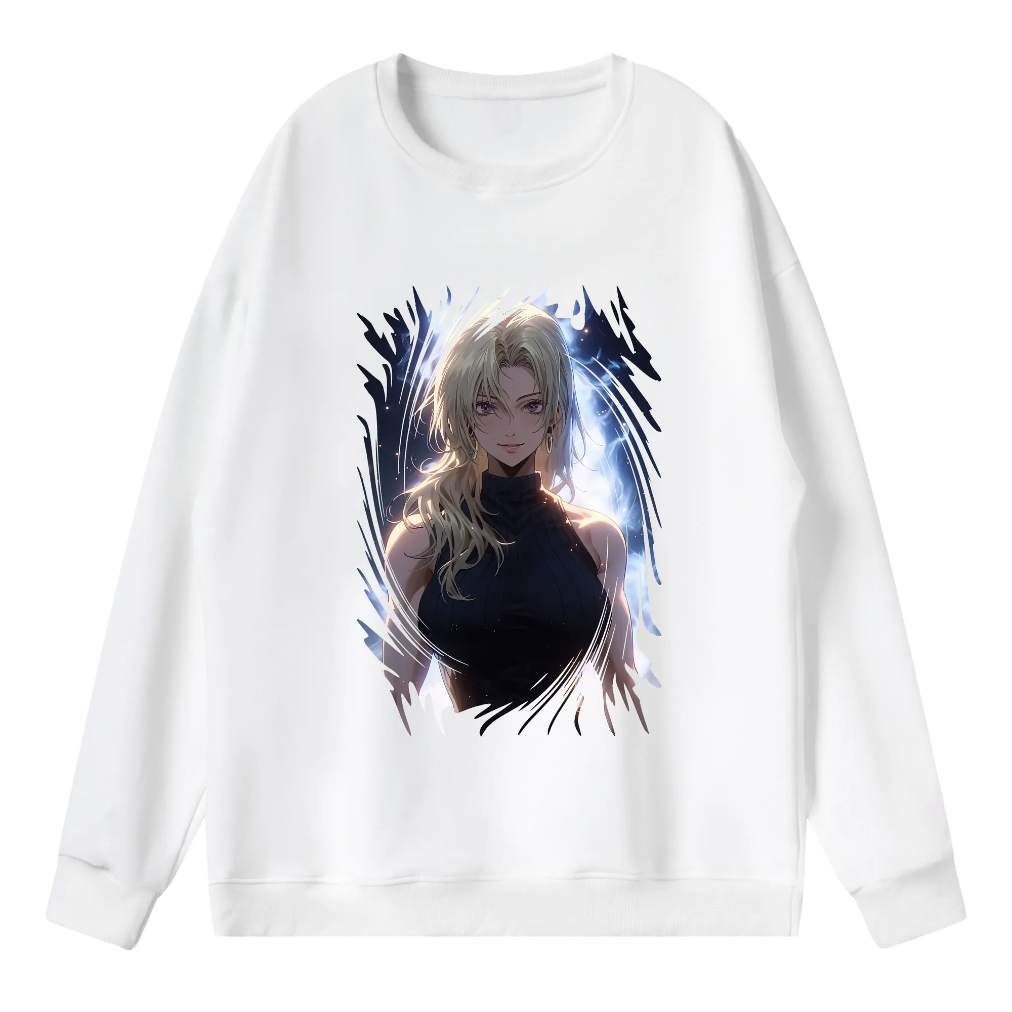 呪術廻戦 グッズ,九十九 由基 - 薄手 クルーネック スウェット 裏毛260g · ポリエステル 春秋向け カジュアル 男女兼用 · トレーナー デイリー スポーツ 散歩に最適