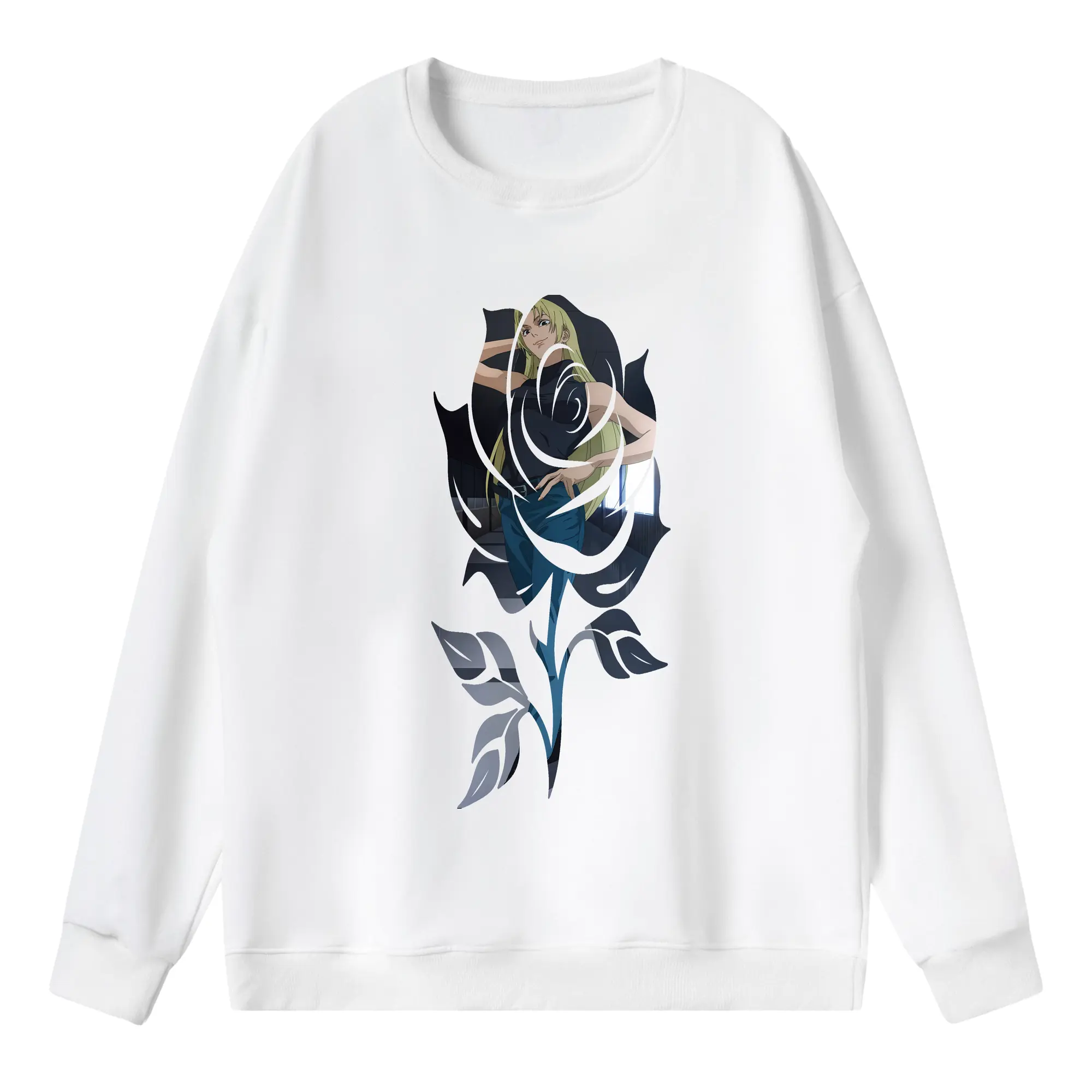 呪術廻戦 グッズ,九十九 由基 - 薄手 クルーネック スウェット 裏毛260g · ポリエステル 春秋向け カジュアル 男女兼用 · トレーナー デイリー スポーツ 散歩に最適