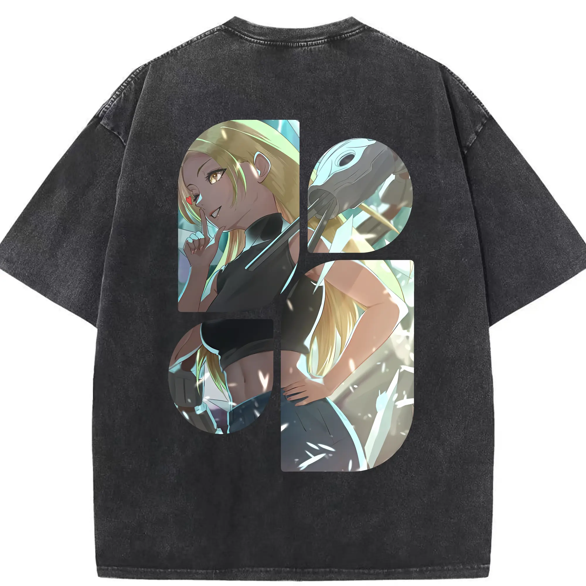 呪術廻戦 グッズ,九十九 由基 - 綿100％ ヴィンテージ風 半袖Tシャツ ・ 背面プリント ・ 柔らか肌触り ・ 通気性 快適 ・ スポーツ カジュアル 外出用