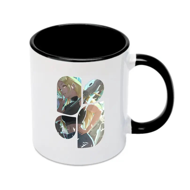 呪術廻戦 グッズ,九十九 由基 - カラフルマグカップ ・ 陶器 ・ 熱転写プリント ・ 鮮やかデザイン ・ 耐久性 高品質 ・ コーヒー お茶 ギフト用