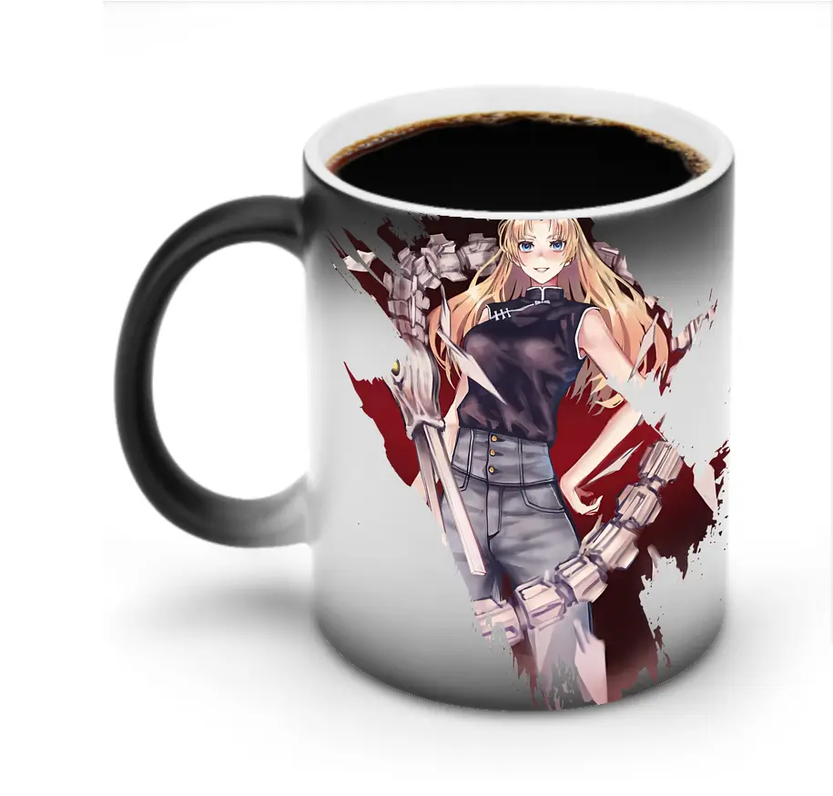 呪術廻戦 グッズ,九十九 由基 - 変色マグカップ ・ セラミック ・ 熱転写プリント ・ 耐久性 高品質 ・ ギフト・自宅用 コーヒー お茶