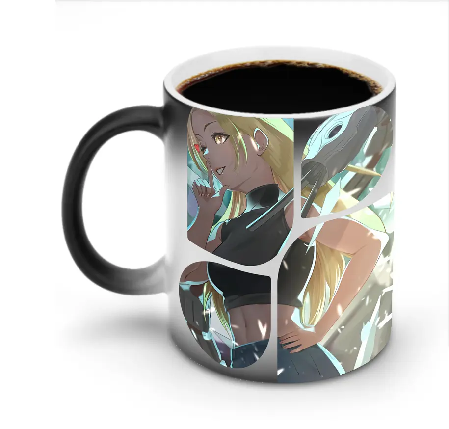 呪術廻戦 グッズ,九十九 由基 - 変色マグカップ ・ セラミック ・ 熱転写プリント ・ 耐久性 高品質 ・ ギフト・自宅用 コーヒー お茶