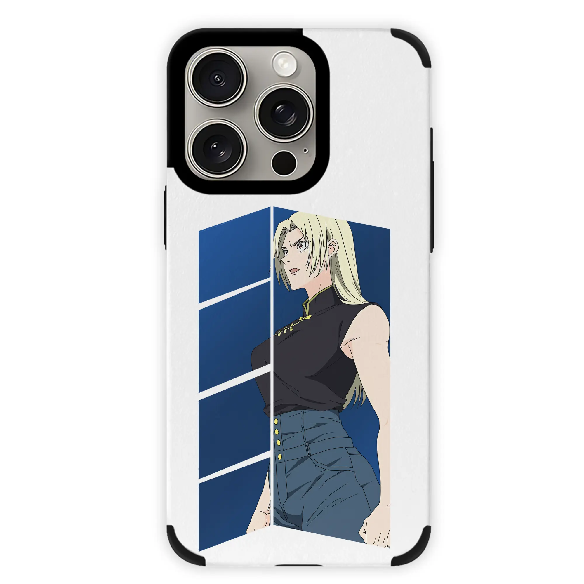 呪術廻戦 グッズ,九十九 由基 - IPhone15ProMax対応 ・ PUレザースマホケース ・ 耐衝撃 ・ 黄変防止 ・ 360度全面保護 ・ 柔らか手触り ・ 3D立体ボタン