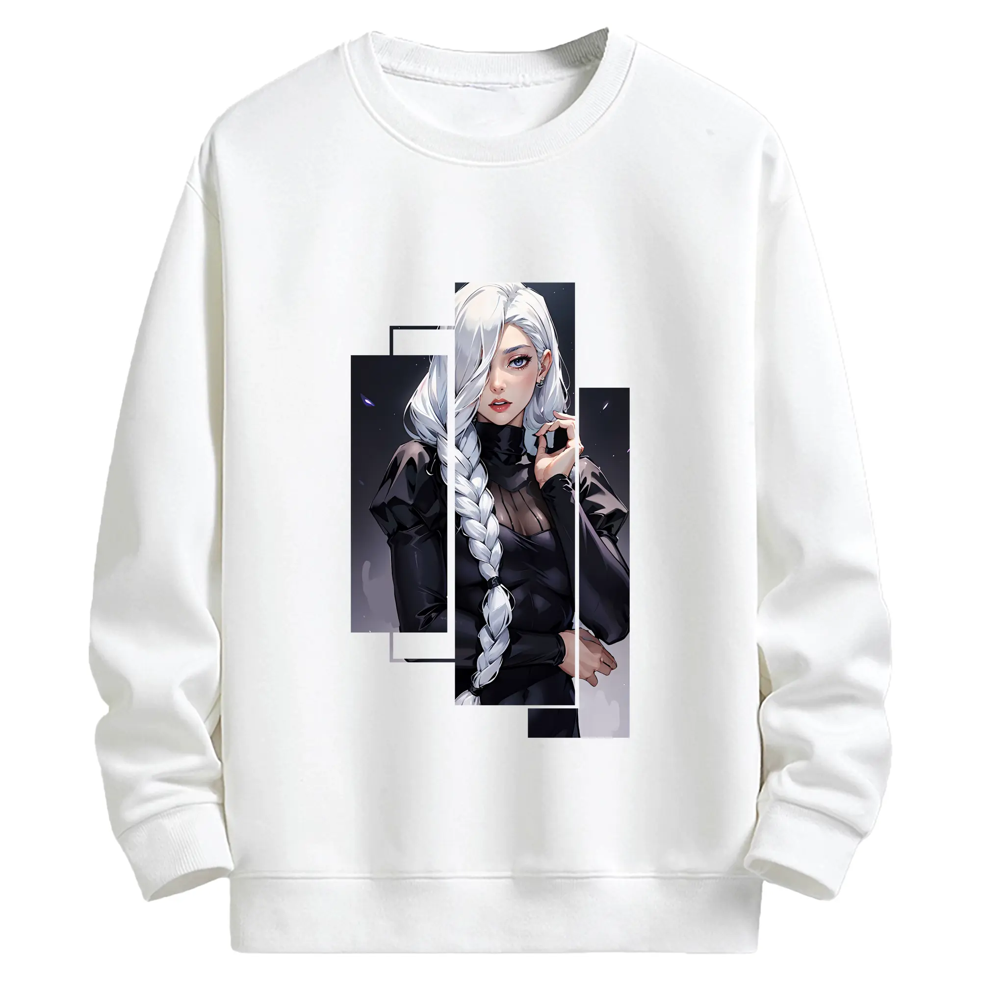 呪術廻戦 グッズ,冥冥 - キッズ クルーネックスウェットシャツ ・ フロントプリント ・ 綿80％ ポリエステル20％ ・ 快適 通学 スポーツ 日常使い お散歩用