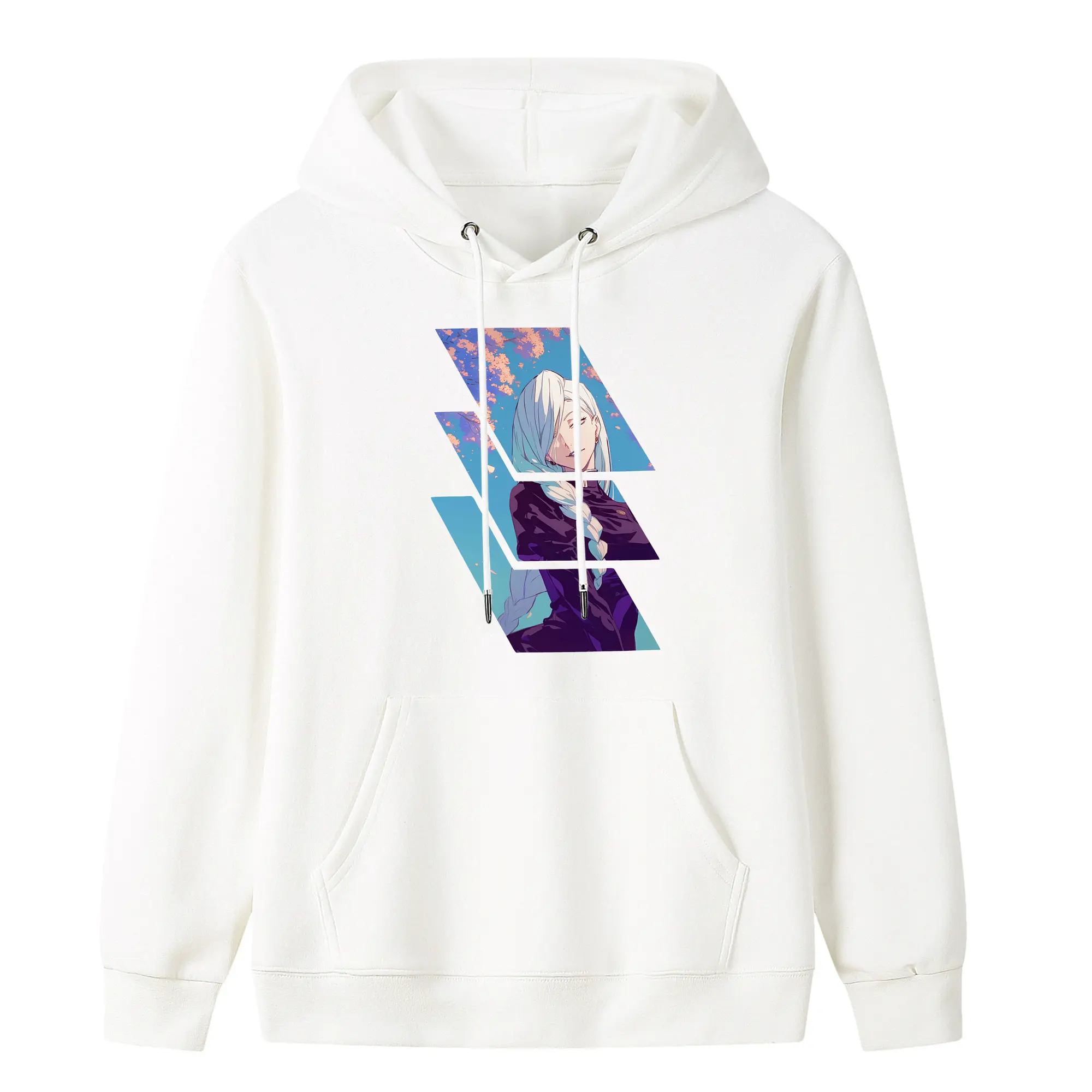 呪術廻戦 グッズ,冥冥 - キッズ フード付きパーカー ・ フロントプリント ・ ポリエステル100％ ・ 快適 通学 スポーツ 日常使い お散歩用