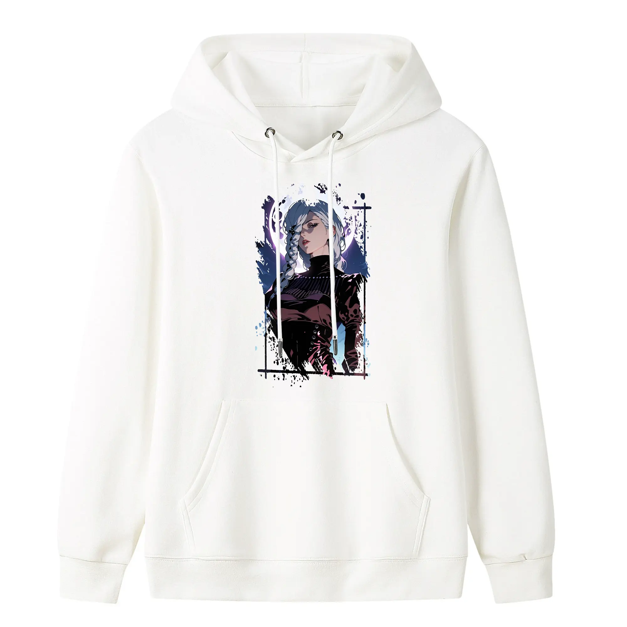 呪術廻戦 グッズ,冥冥 - キッズ フード付きパーカー ・ フロントプリント ・ ポリエステル100％ ・ 快適 通学 スポーツ 日常使い お散歩用