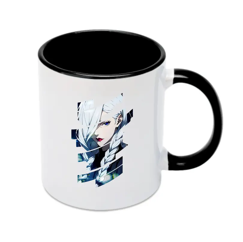 呪術廻戦 グッズ,冥冥 - カラフルマグカップ ・ 陶器 ・ 熱転写プリント ・ 鮮やかデザイン ・ 耐久性 高品質 ・ コーヒー お茶 ギフト用