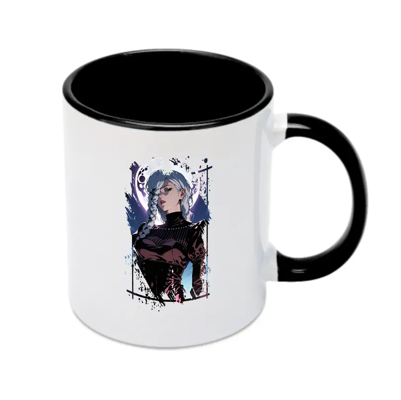 呪術廻戦 グッズ,冥冥 - カラフルマグカップ ・ 陶器 ・ 熱転写プリント ・ 鮮やかデザイン ・ 耐久性 高品質 ・ コーヒー お茶 ギフト用