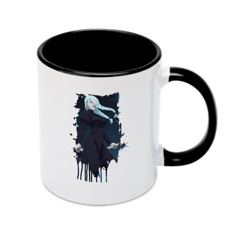 呪術廻戦 グッズ,冥冥 - カラフルマグカップ ・ 陶器 ・ 熱転写プリント ・ 鮮やかデザイン ・ 耐久性 高品質 ・ コーヒー お茶 ギフト用