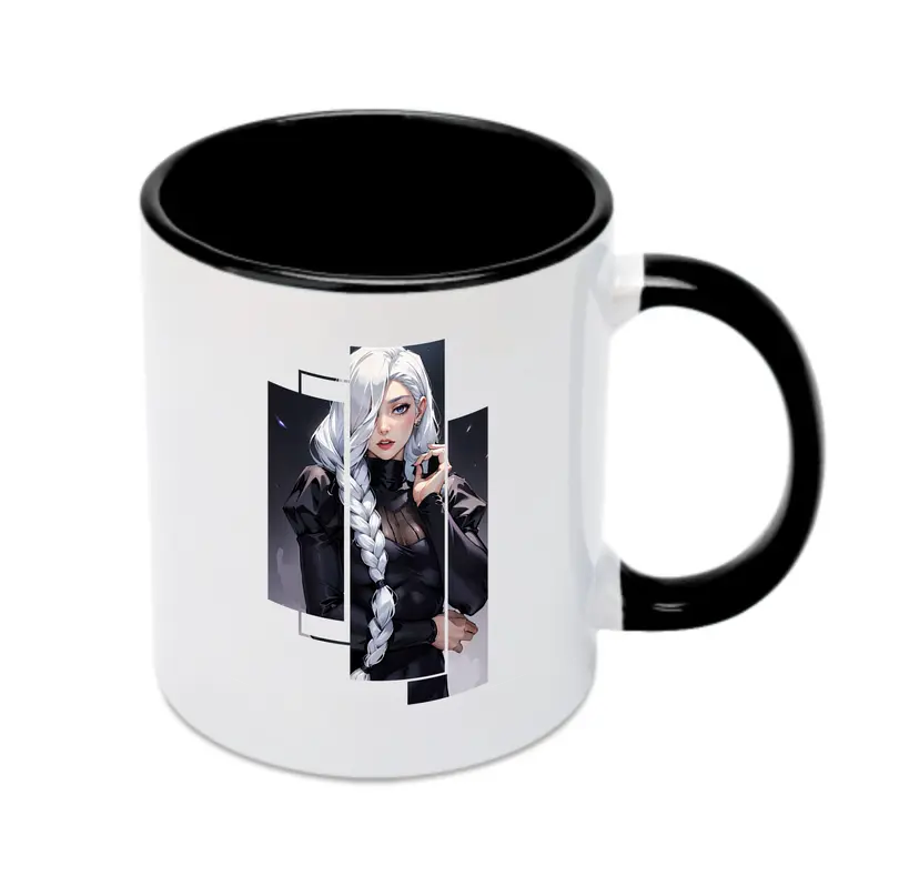 呪術廻戦 グッズ,冥冥 - カラフルマグカップ ・ 陶器 ・ 熱転写プリント ・ 鮮やかデザイン ・ 耐久性 高品質 ・ コーヒー お茶 ギフト用