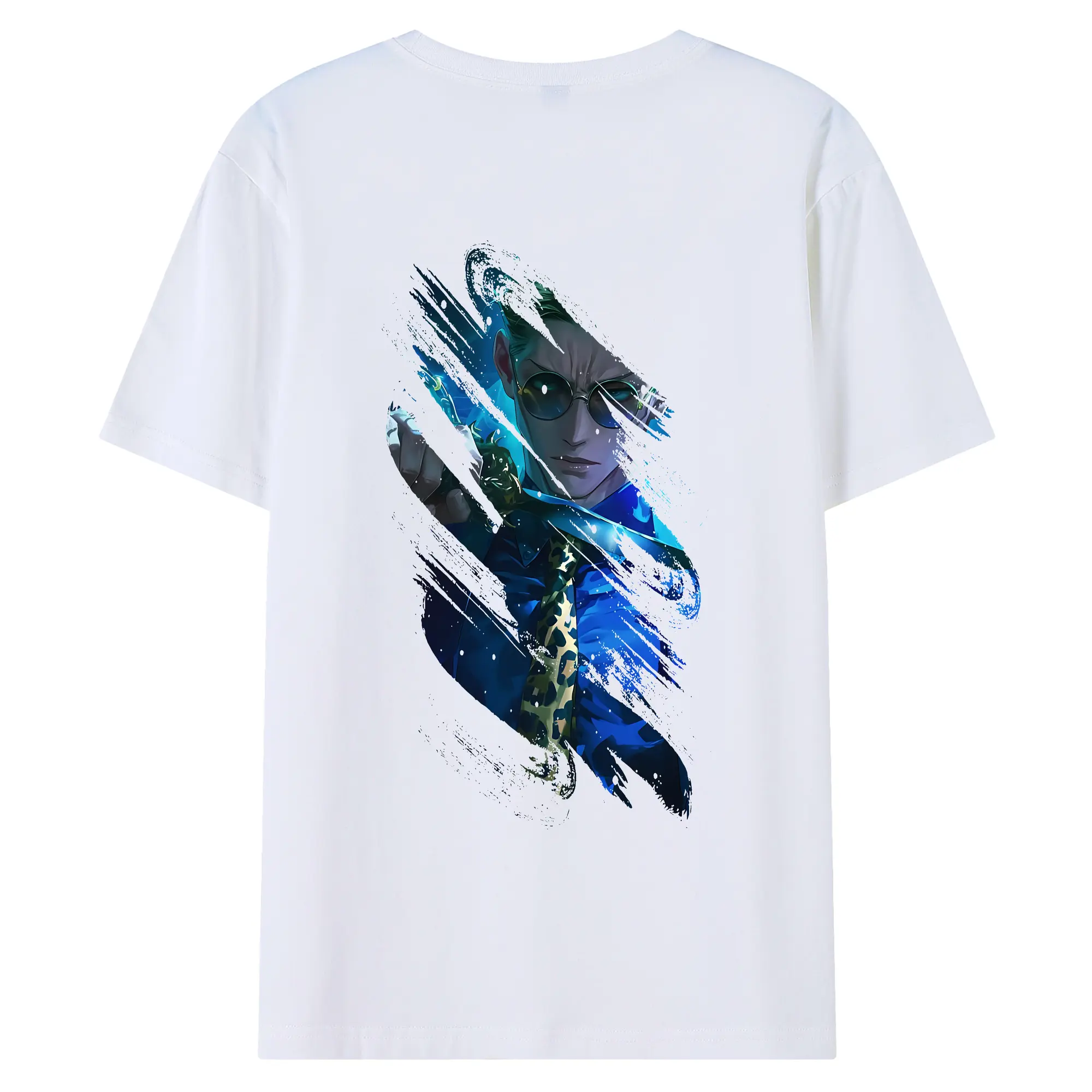 呪術廻戦 グッズ,七海 建人 - 綿100％ 半袖Tシャツ ・ バックプリント ・ 快適 通気性 ・ 日常使い 散歩 スポーツ用