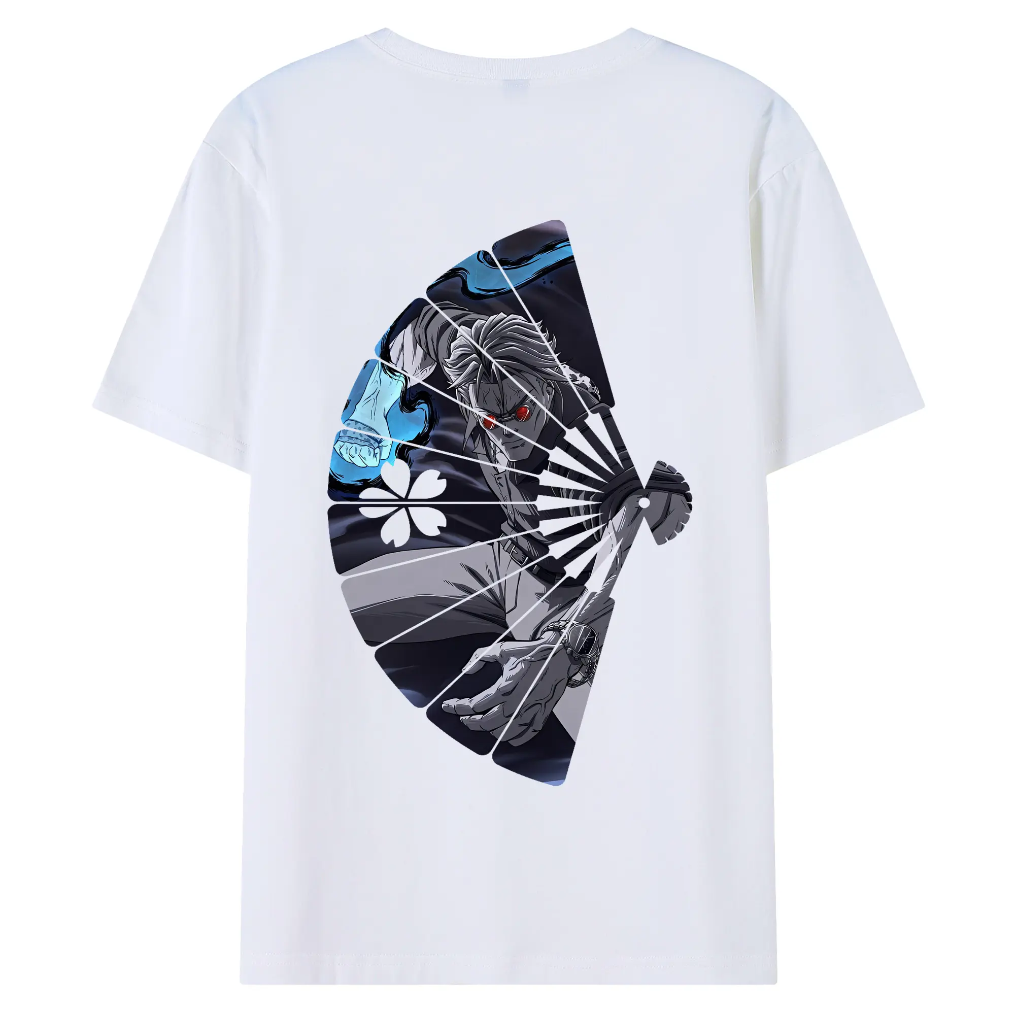 呪術廻戦 グッズ,七海 建人 - 綿100％ 半袖Tシャツ ・ バックプリント ・ 快適 通気性 ・ 日常使い 散歩 スポーツ用