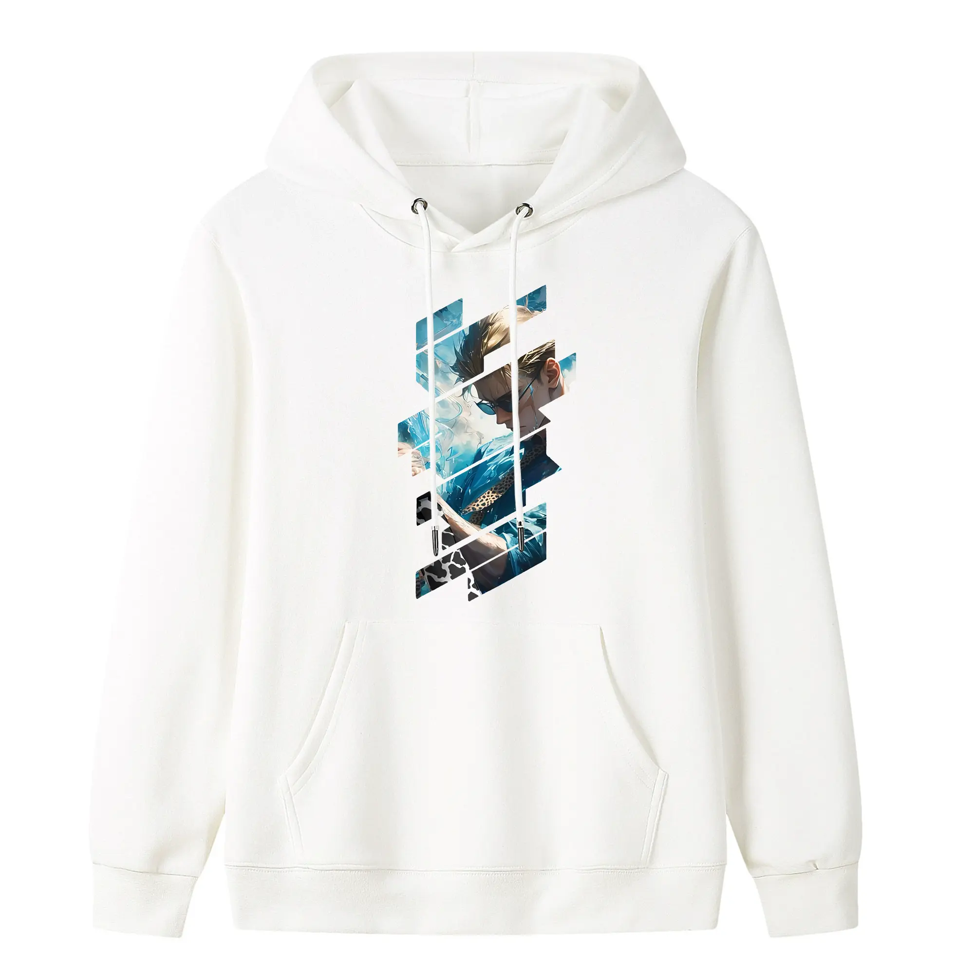 呪術廻戦 グッズ,七海 建人 - キッズ フード付きパーカー ・ フロントプリント ・ ポリエステル100％ ・ 快適 通学 スポーツ 日常使い お散歩用