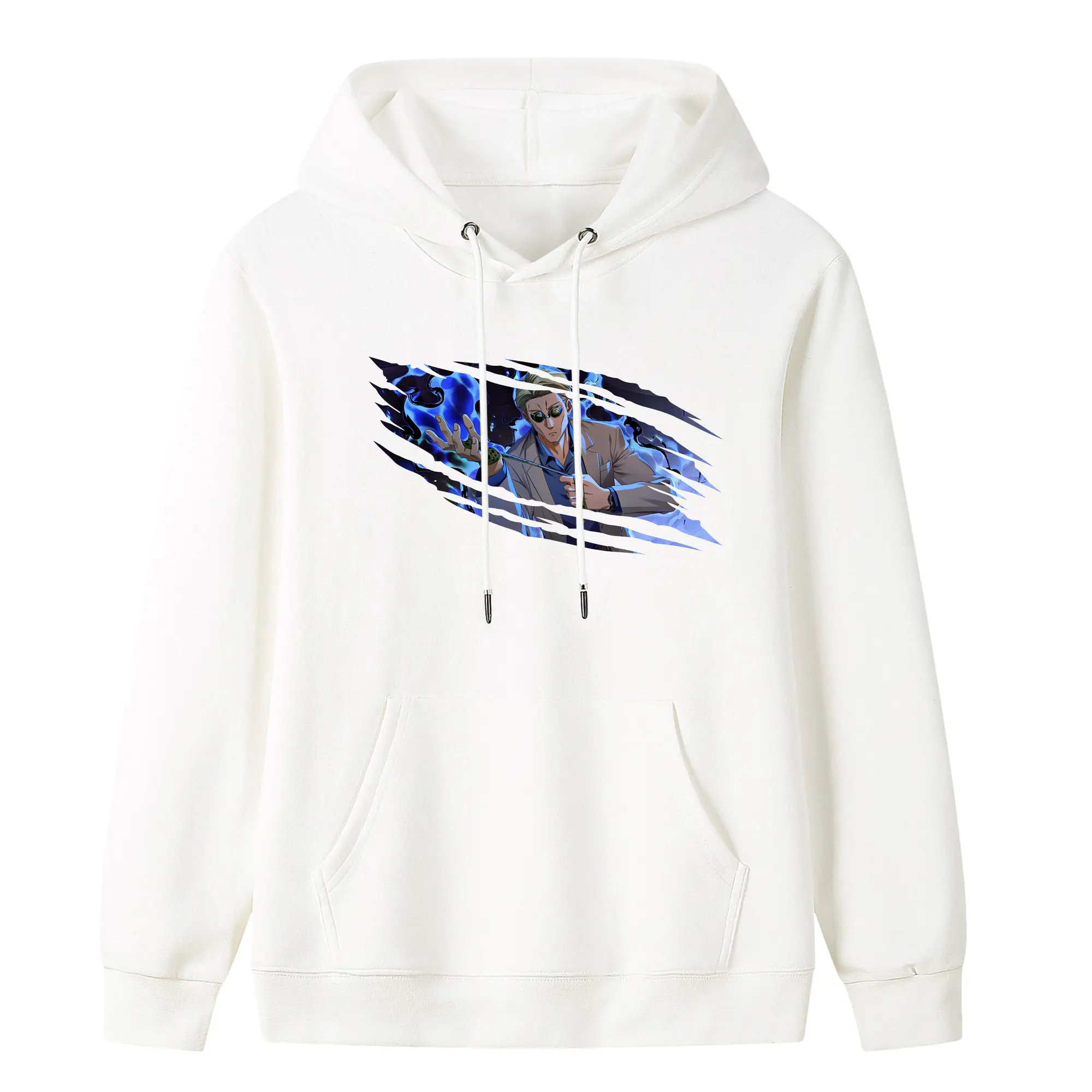 呪術廻戦 グッズ,七海 建人 - キッズ フード付きパーカー ・ フロントプリント ・ ポリエステル100％ ・ 快適 通学 スポーツ 日常使い お散歩用