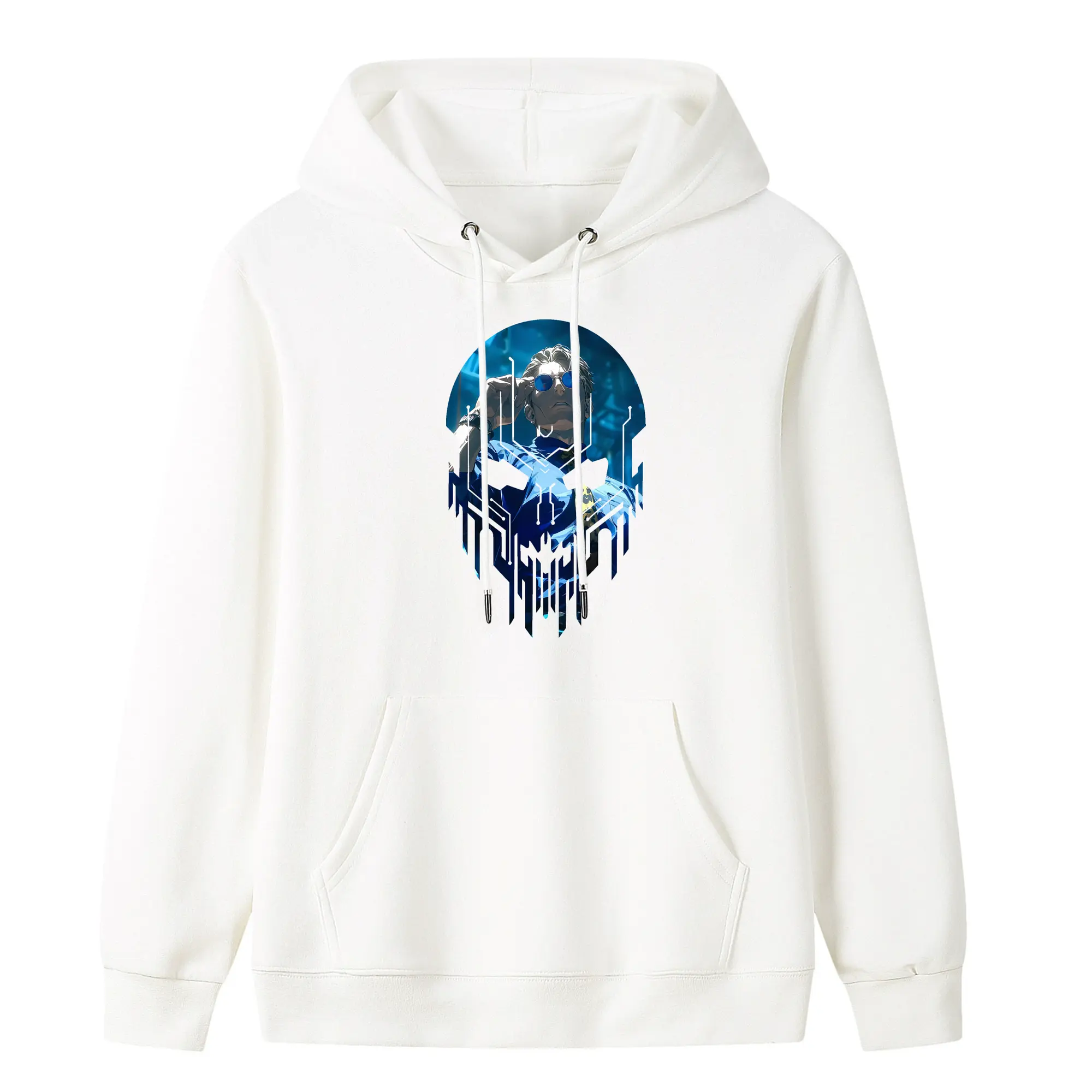 呪術廻戦 グッズ,七海 建人 - キッズ フード付きパーカー ・ フロントプリント ・ ポリエステル100％ ・ 快適 通学 スポーツ 日常使い お散歩用