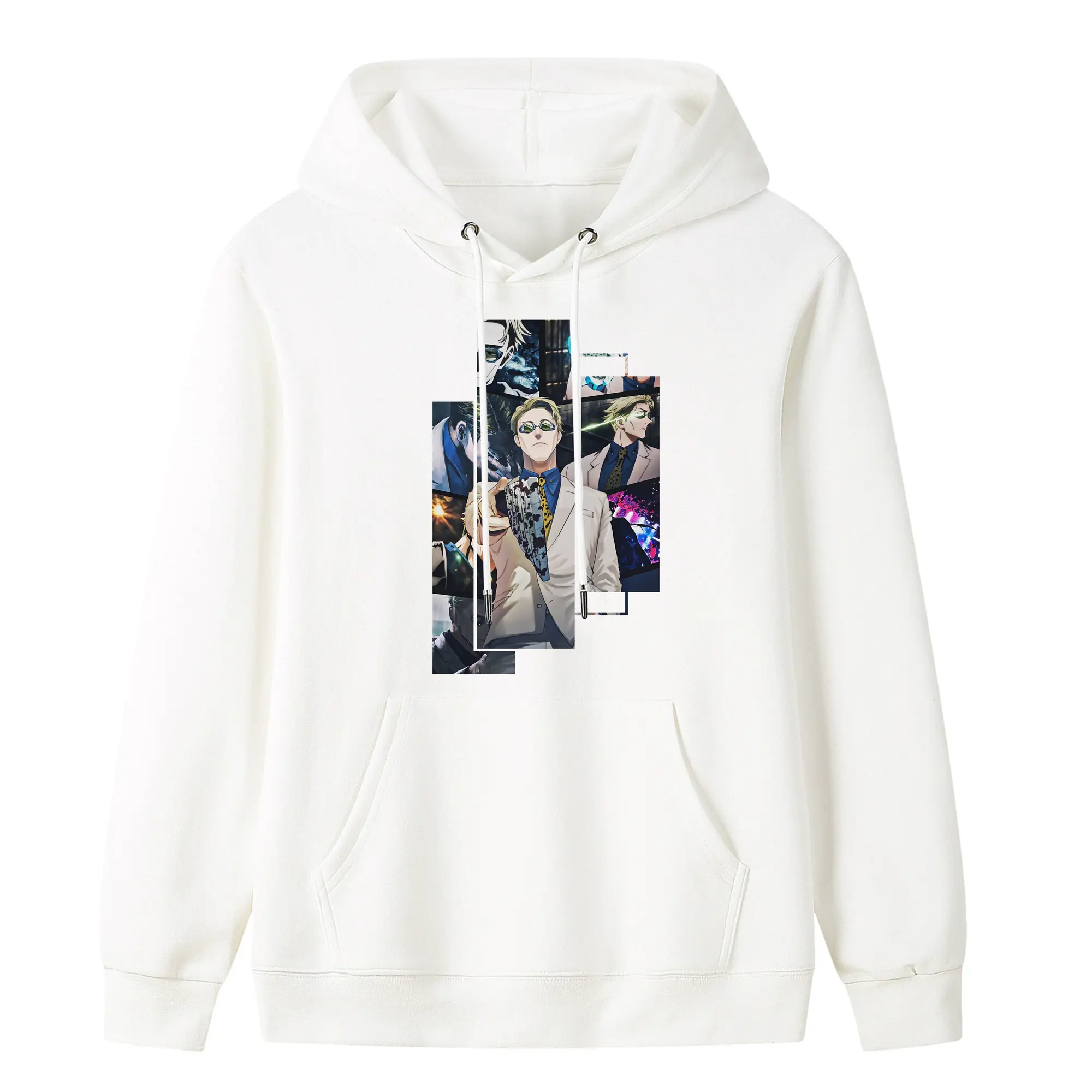 呪術廻戦 グッズ,七海 建人 - キッズ フード付きパーカー ・ フロントプリント ・ ポリエステル100％ ・ 快適 通学 スポーツ 日常使い お散歩用