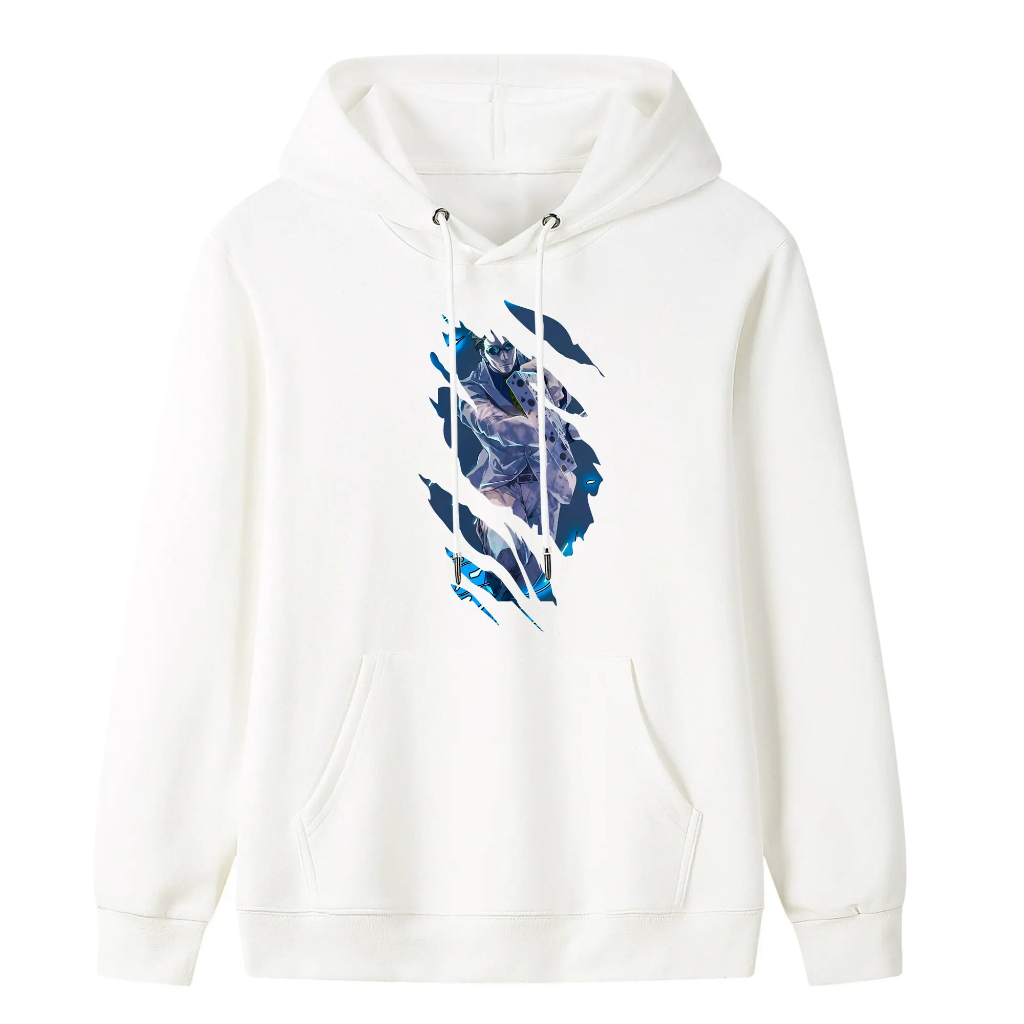 呪術廻戦 グッズ,七海 建人 - キッズ フード付きパーカー ・ フロントプリント ・ ポリエステル100％ ・ 快適 通学 スポーツ 日常使い お散歩用