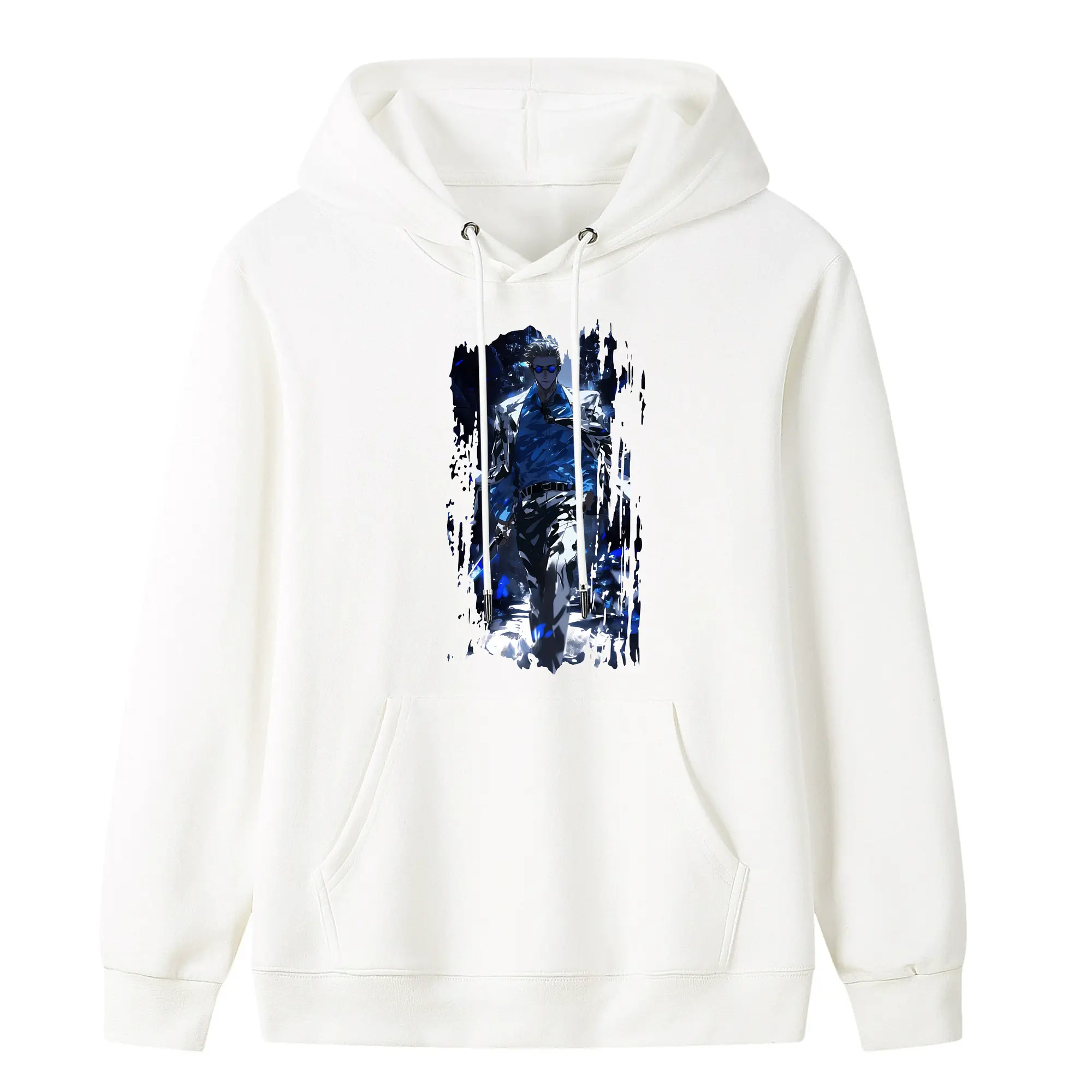 呪術廻戦 グッズ,七海 建人 - キッズ フード付きパーカー ・ フロントプリント ・ ポリエステル100％ ・ 快適 通学 スポーツ 日常使い お散歩用