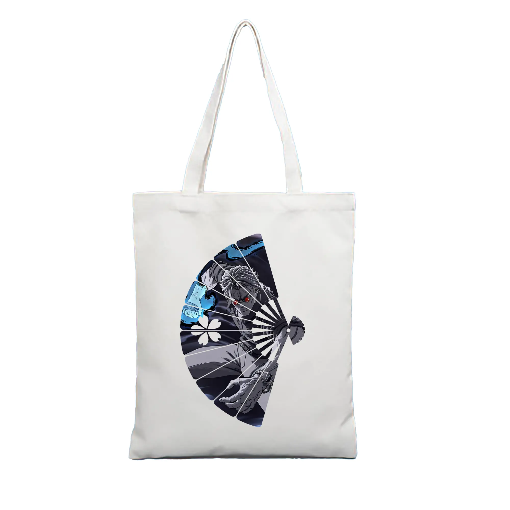 呪術廻戦 グッズ,七海 建人 - 縦型キャンバス手提げバッグ（トートバッグ） ・ キャンバス素材 ・ ショッピング用 ・ 軽量 丈夫 お手入れ簡単