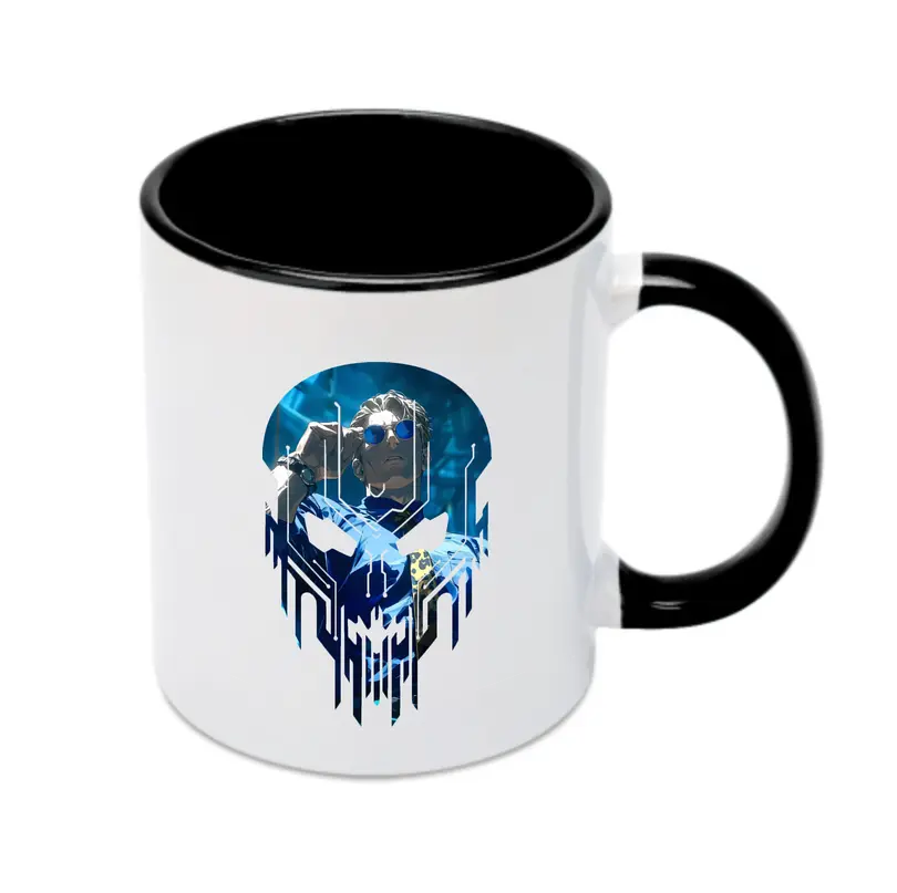 呪術廻戦 グッズ,七海 建人 - カラフルマグカップ ・ 陶器 ・ 熱転写プリント ・ 鮮やかデザイン ・ 耐久性 高品質 ・ コーヒー お茶 ギフト用