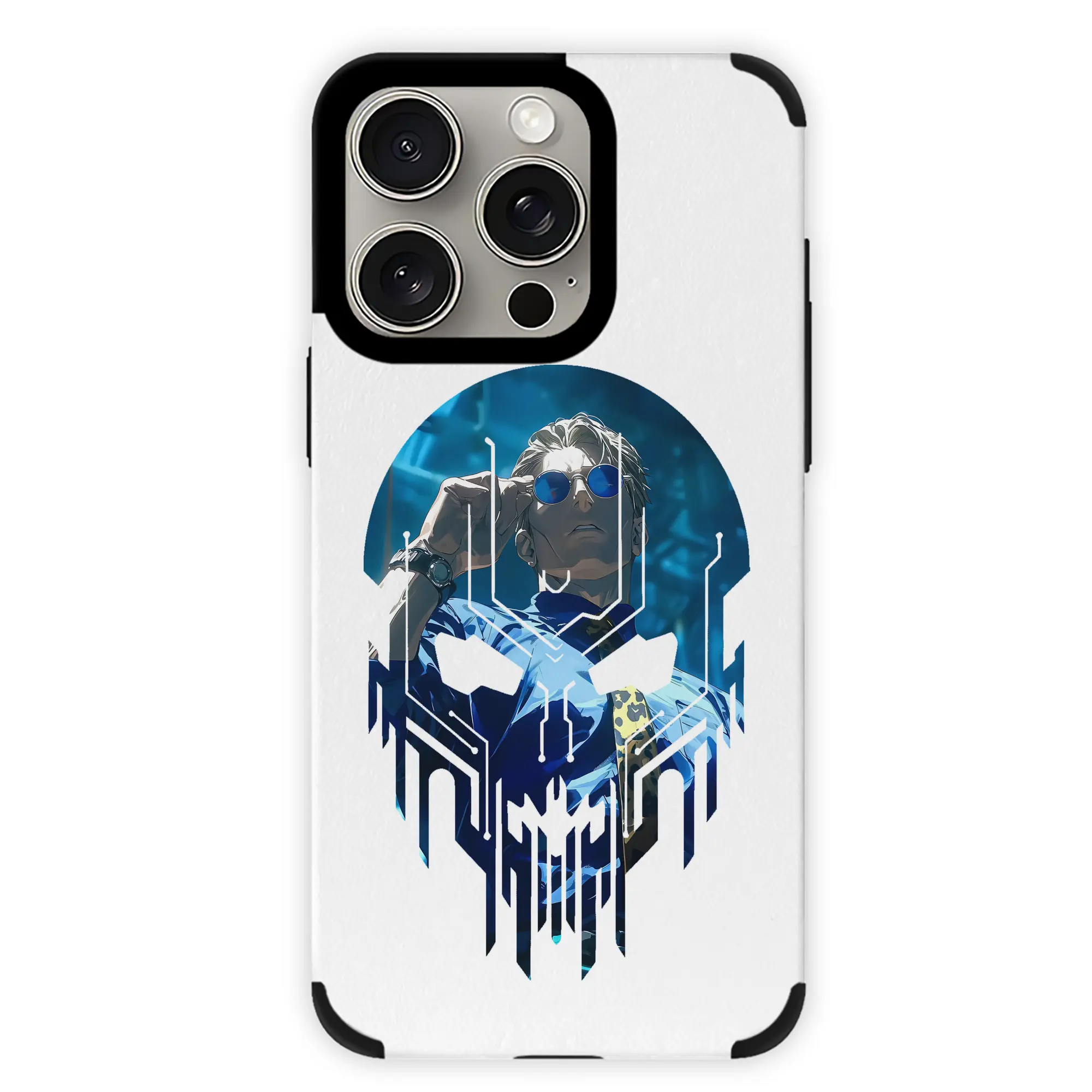 呪術廻戦 グッズ,七海 建人 - IPhone15ProMax対応 ・ PUレザースマホケース ・ 耐衝撃 ・ 黄変防止 ・ 360度全面保護 ・ 柔らか手触り ・ 3D立体ボタン