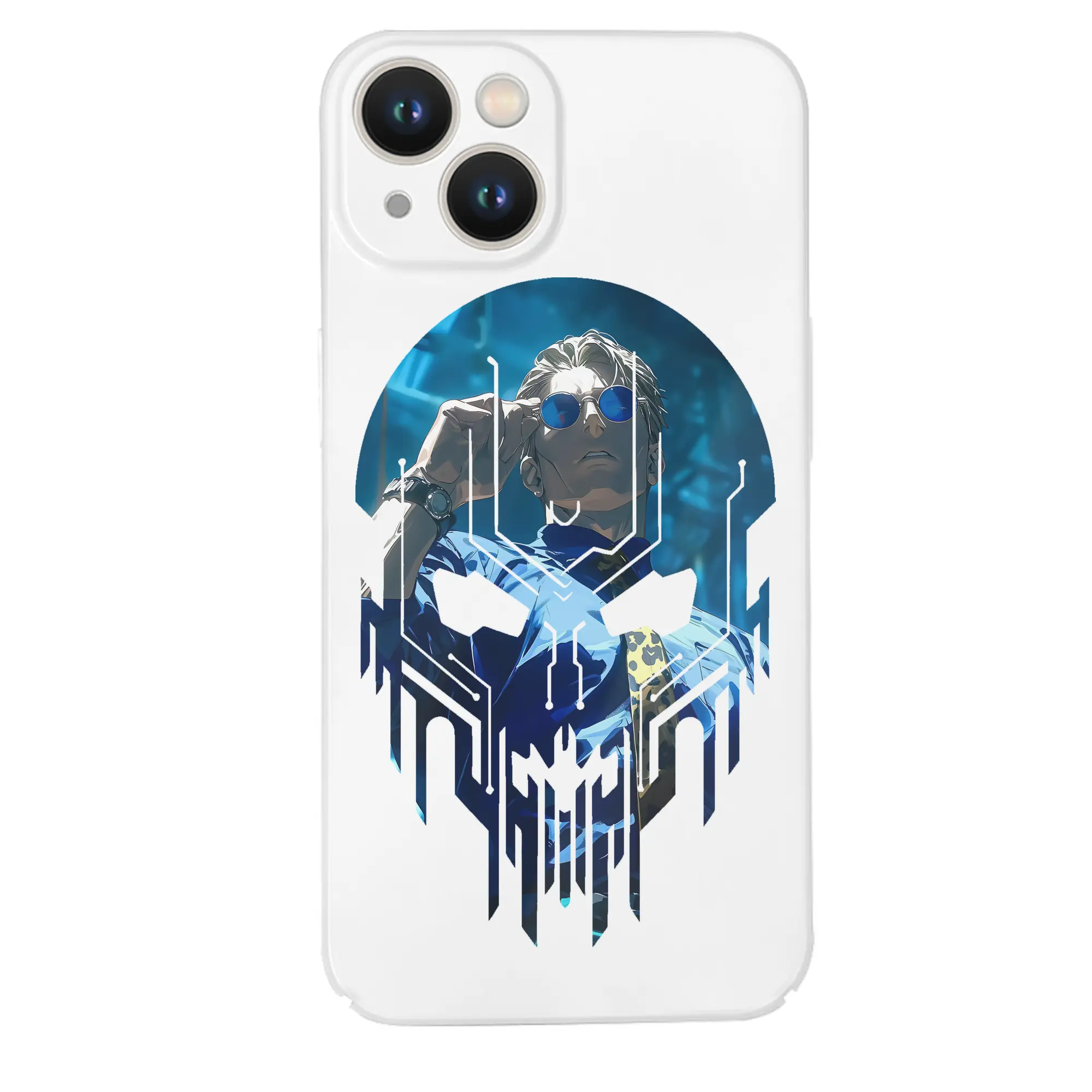呪術廻戦 グッズ,七海 建人 - IPhone 14シリーズ対応 ・ ハードケース ・ 衝撃吸収 ・ 360度密着 ・ カメラ保護 ・ 高品質プラスチック ・ 快適操作