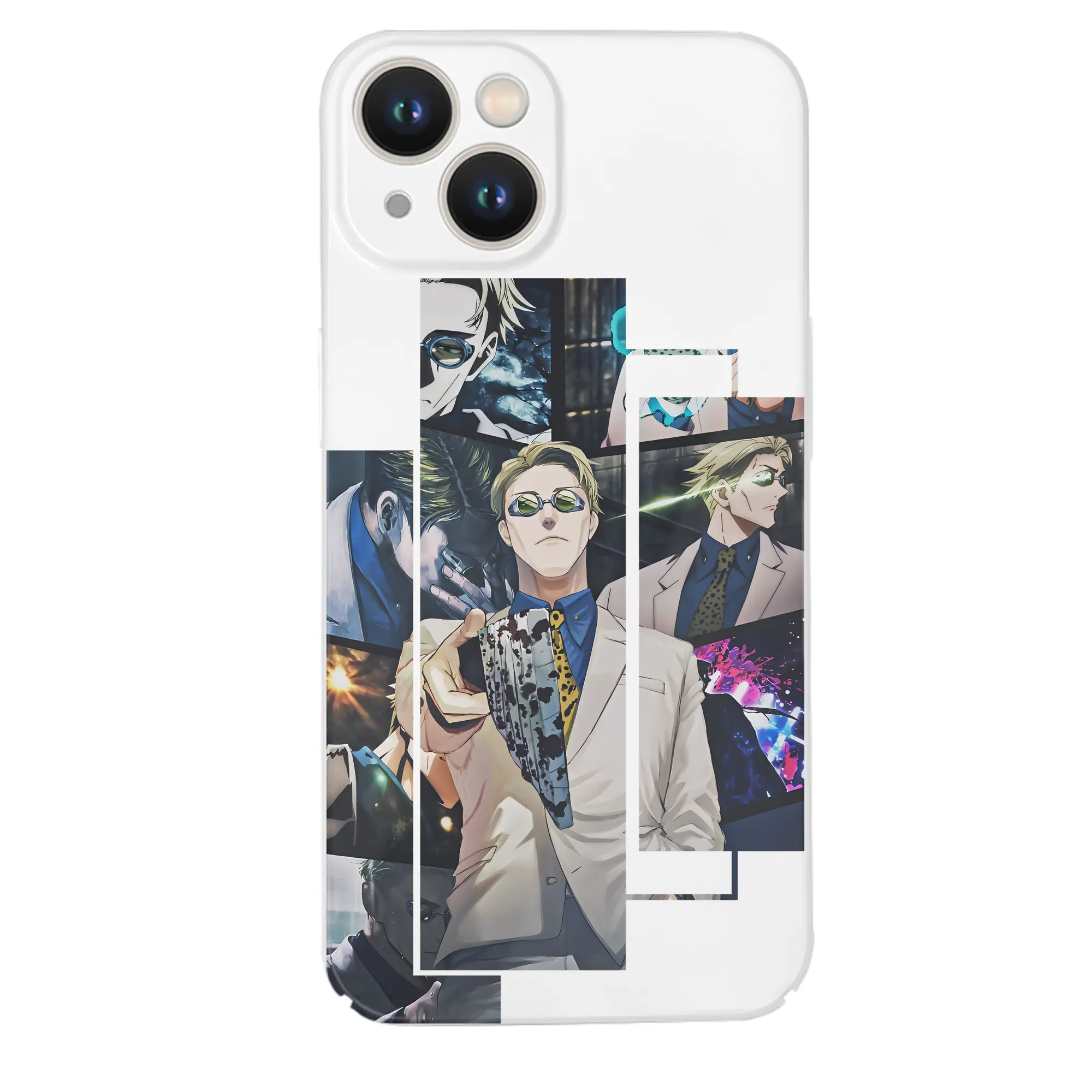 呪術廻戦 グッズ,七海 建人 - IPhone 14シリーズ対応 ・ ハードケース ・ 衝撃吸収 ・ 360度密着 ・ カメラ保護 ・ 高品質プラスチック ・ 快適操作