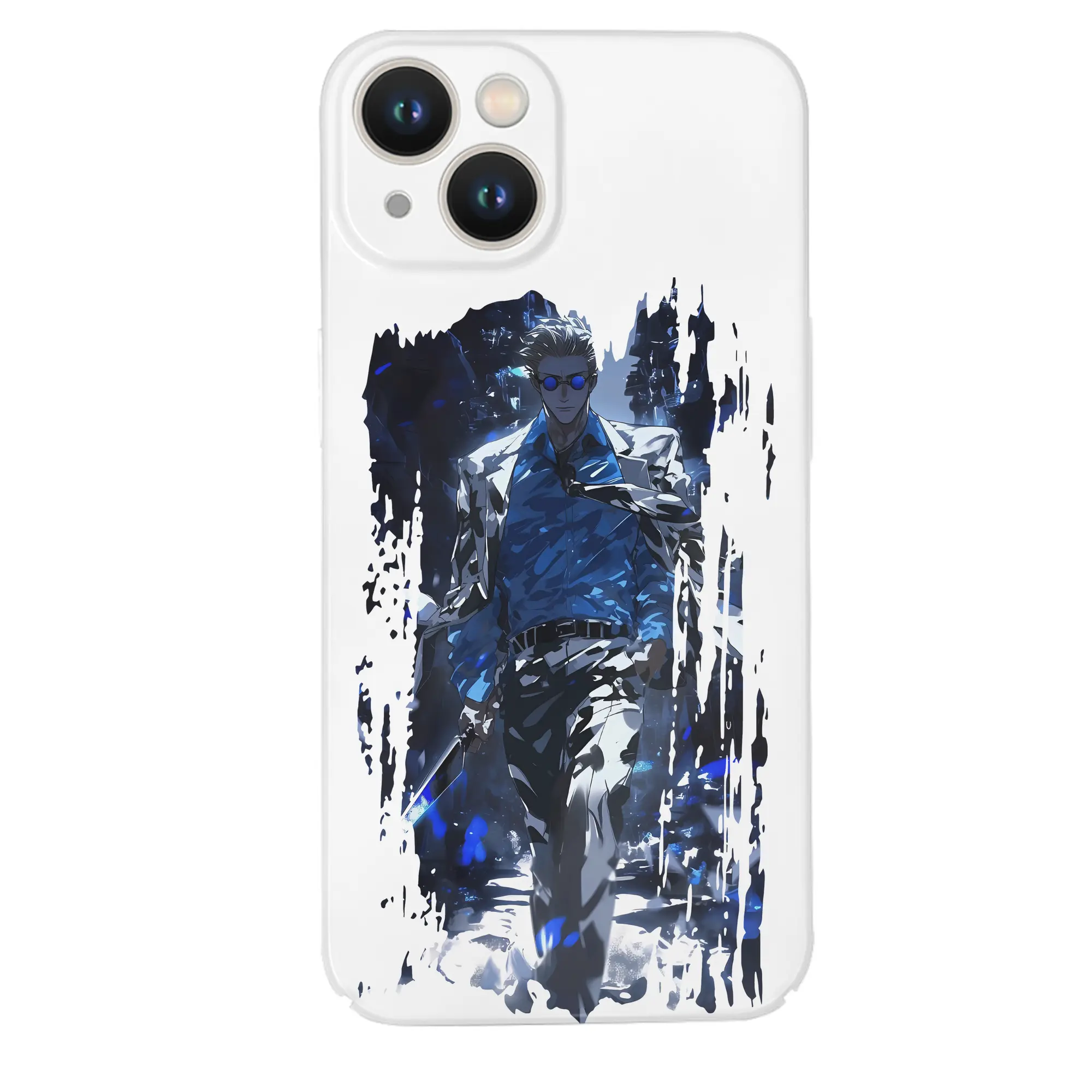 呪術廻戦 グッズ,七海 建人 - IPhone 14シリーズ対応 ・ ハードケース ・ 衝撃吸収 ・ 360度密着 ・ カメラ保護 ・ 高品質プラスチック ・ 快適操作