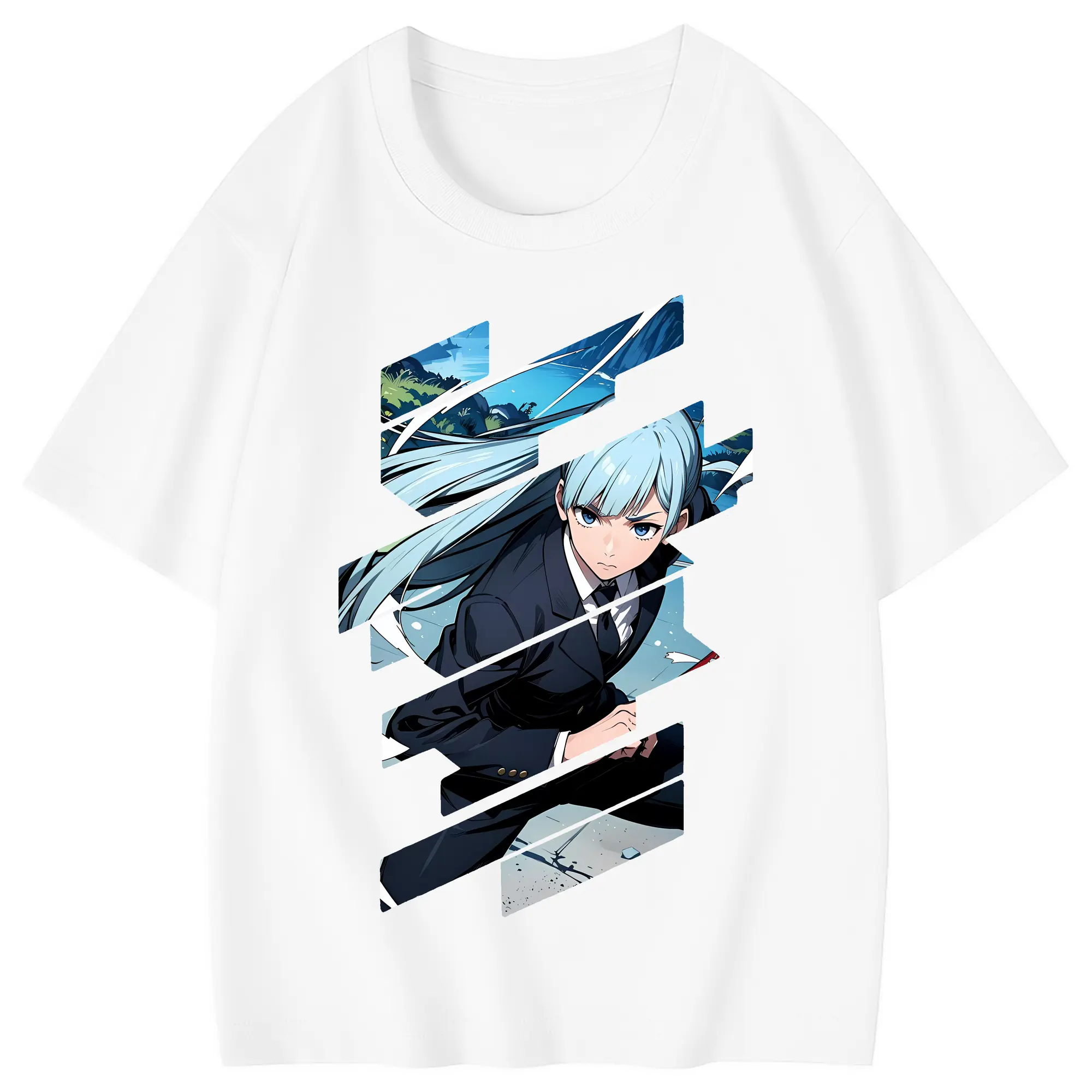 呪術廻戦 グッズ,三輪 霞 - 綿100％ キッズTシャツ ・ フロントプリント ・ 快適 通気性 ・ スポーツ カジュアル 散歩用