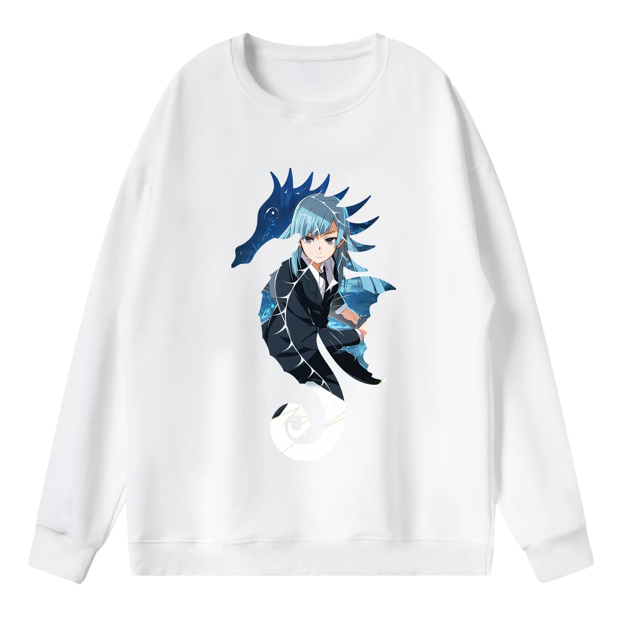 呪術廻戦 グッズ,三輪 霞 - 薄手 クルーネック スウェット 裏毛260g · ポリエステル 春秋向け カジュアル 男女兼用 · トレーナー デイリー スポーツ 散歩に最適