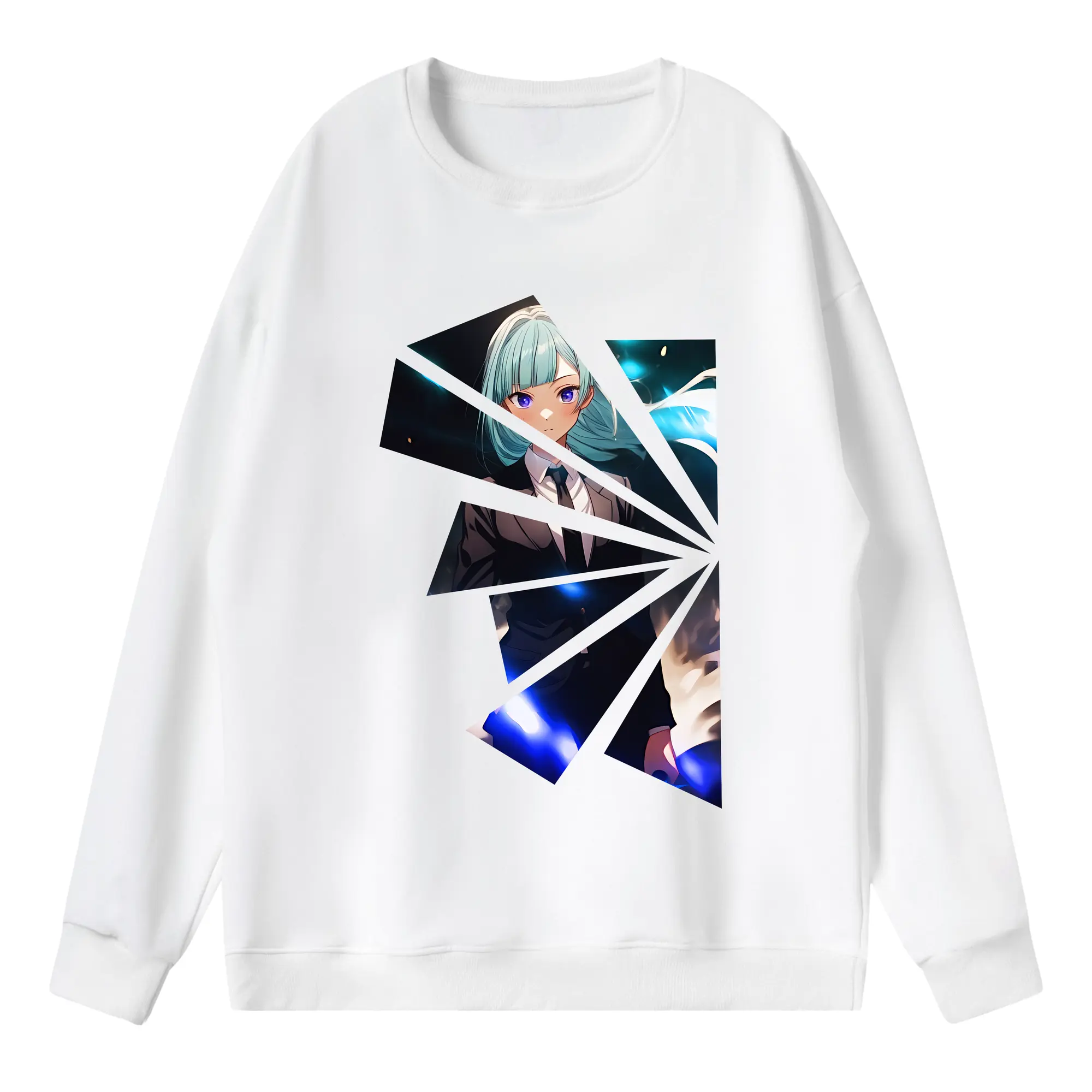 呪術廻戦 グッズ,三輪 霞 - 薄手 クルーネック スウェット 裏毛260g · ポリエステル 春秋向け カジュアル 男女兼用 · トレーナー デイリー スポーツ 散歩に最適