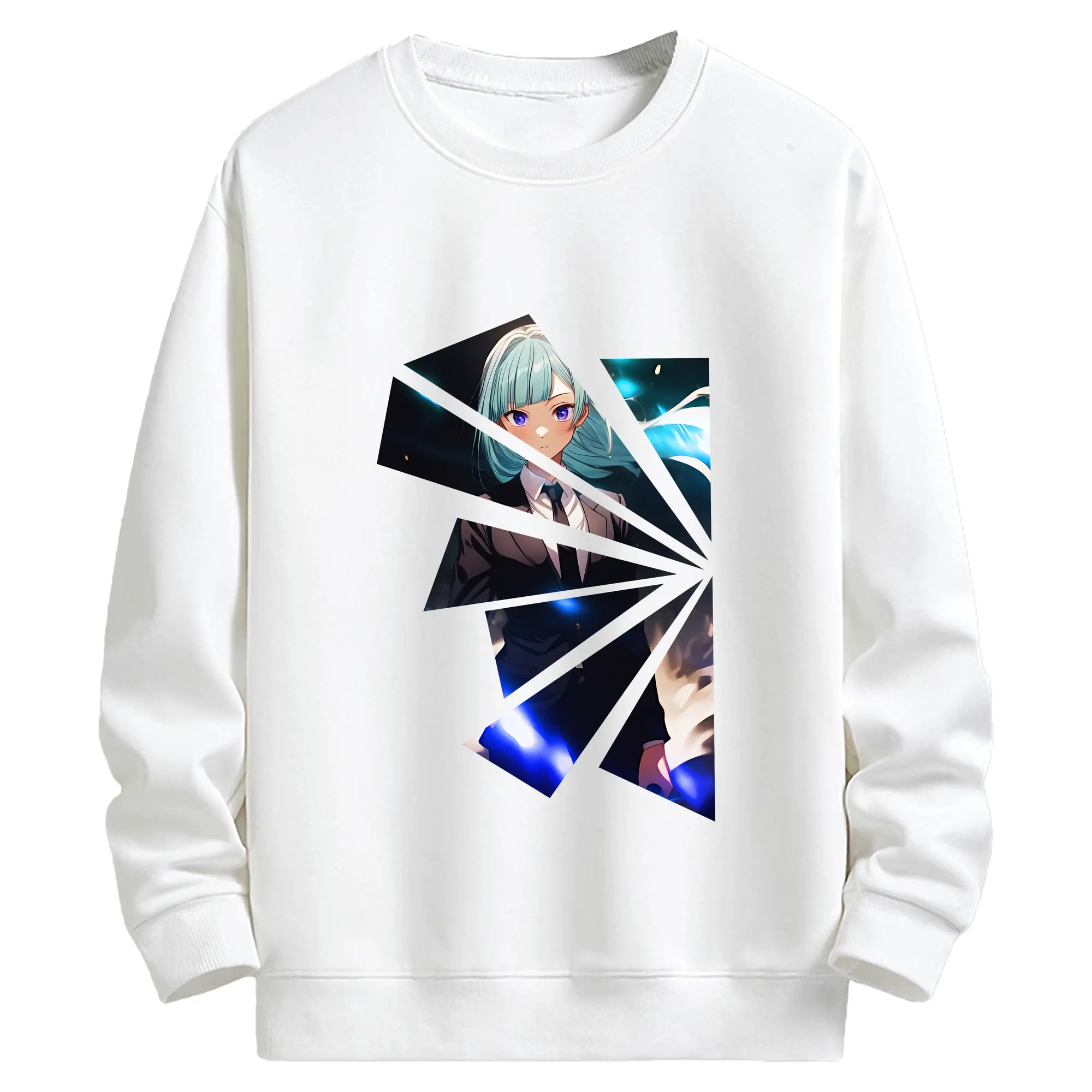 呪術廻戦 グッズ,三輪 霞 - キッズ クルーネックスウェットシャツ ・ フロントプリント ・ 綿80％ ポリエステル20％ ・ 快適 通学 スポーツ 日常使い お散歩用