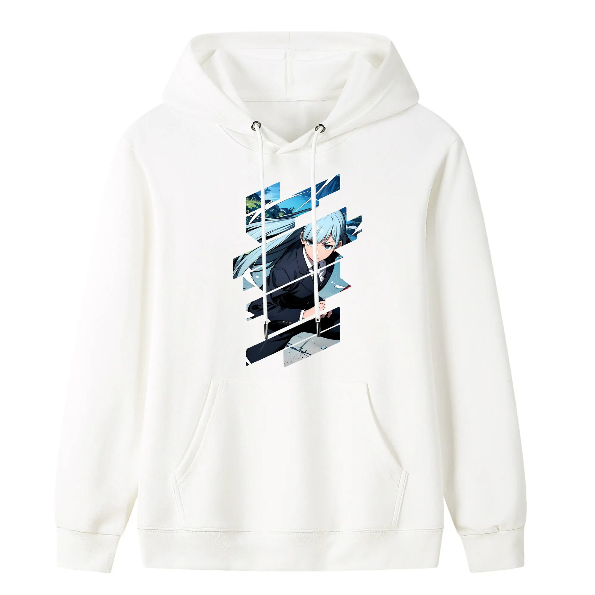 呪術廻戦 グッズ,三輪 霞 - キッズ フード付きパーカー ・ フロントプリント ・ ポリエステル100％ ・ 快適 通学 スポーツ 日常使い お散歩用