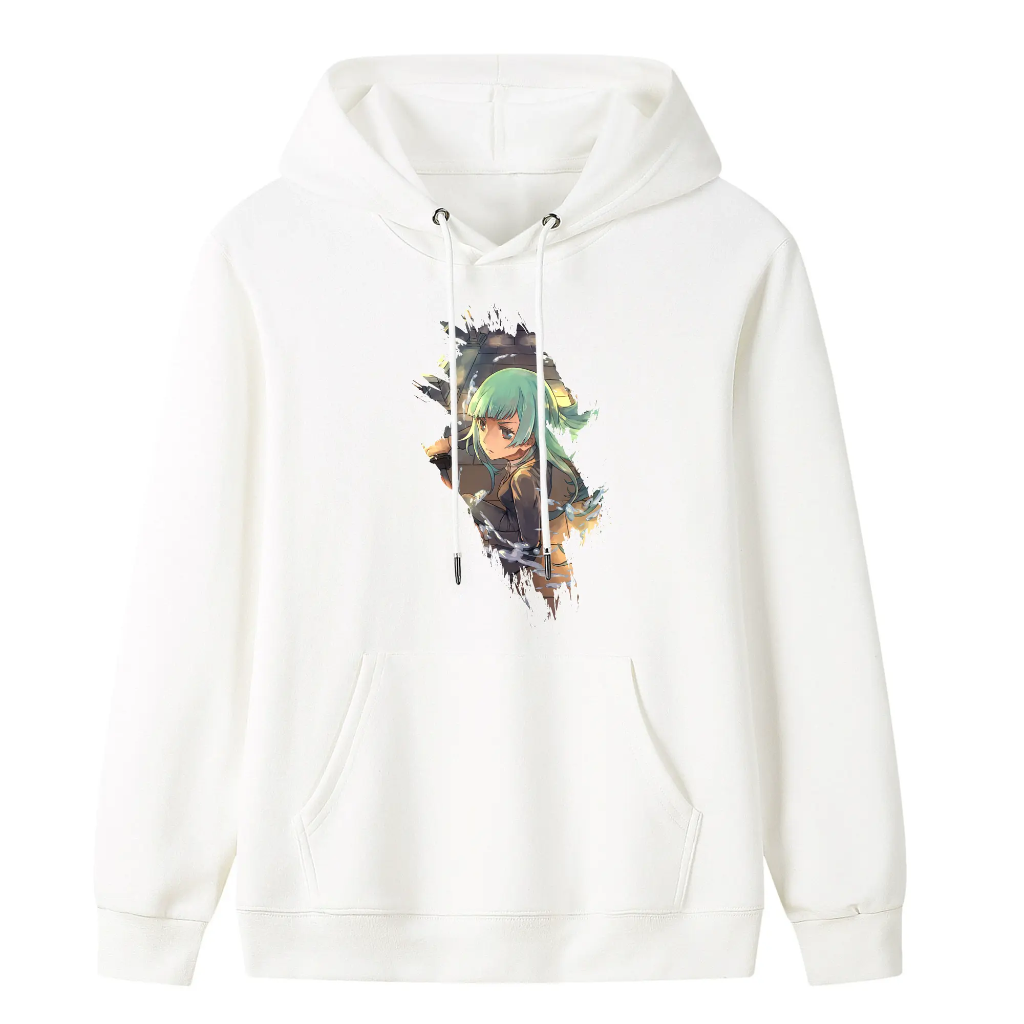 呪術廻戦 グッズ,三輪 霞 - キッズ フード付きパーカー ・ フロントプリント ・ ポリエステル100％ ・ 快適 通学 スポーツ 日常使い お散歩用