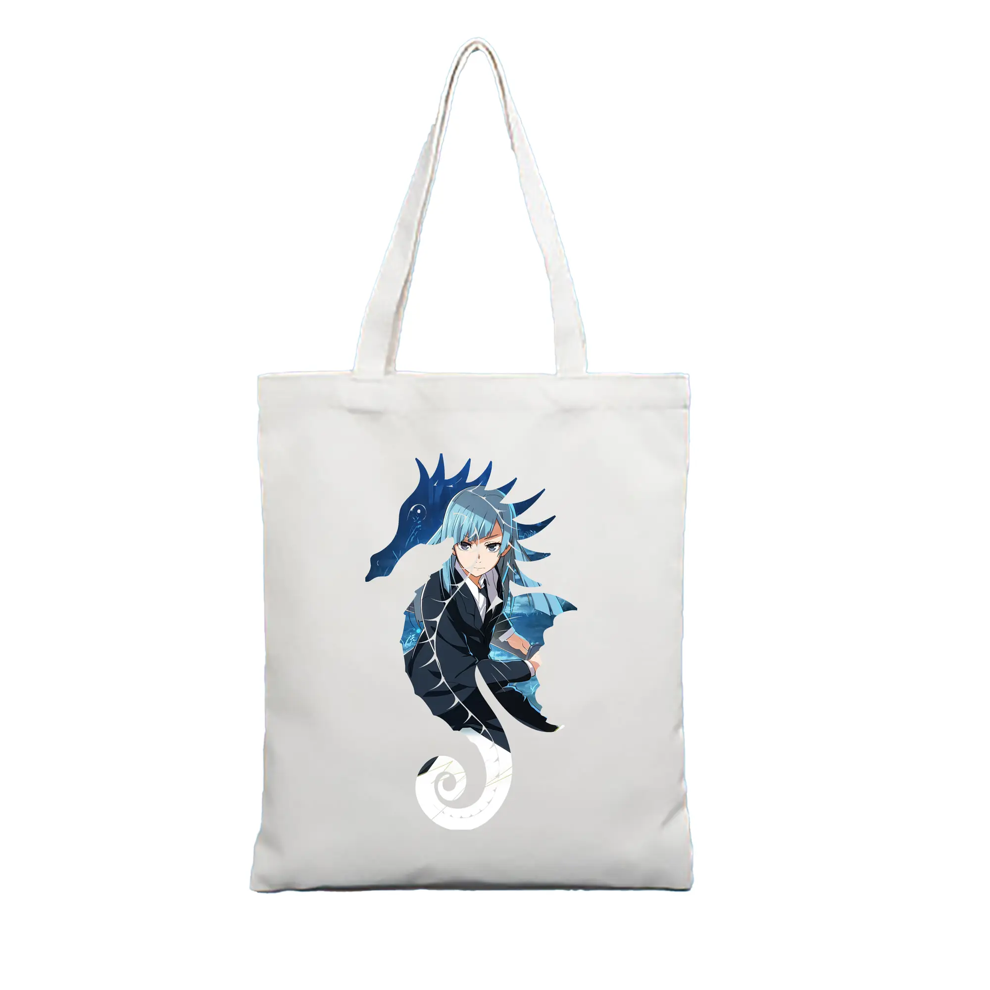 呪術廻戦 グッズ,三輪 霞 - 縦型キャンバス手提げバッグ（トートバッグ） ・ キャンバス素材 ・ ショッピング用 ・ 軽量 丈夫 お手入れ簡単