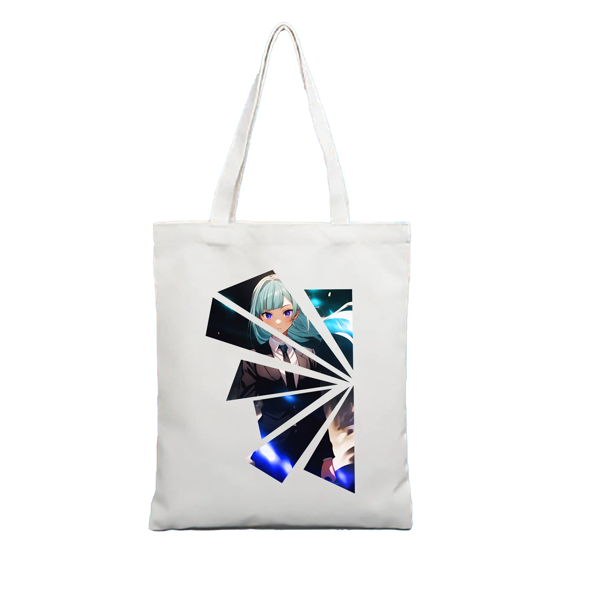 呪術廻戦 グッズ,三輪 霞 - 縦型キャンバス手提げバッグ（トートバッグ） ・ キャンバス素材 ・ ショッピング用 ・ 軽量 丈夫 お手入れ簡単