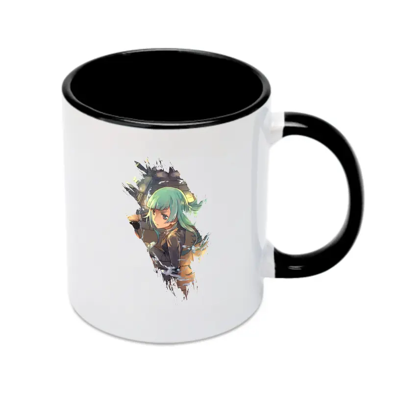 呪術廻戦 グッズ,三輪 霞 - カラフルマグカップ ・ 陶器 ・ 熱転写プリント ・ 鮮やかデザイン ・ 耐久性 高品質 ・ コーヒー お茶 ギフト用